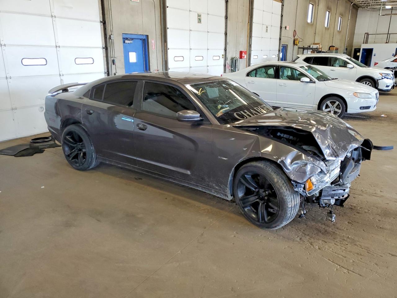 2013 Dodge Charger Gray vin: 2C3CDXCT6DH652496