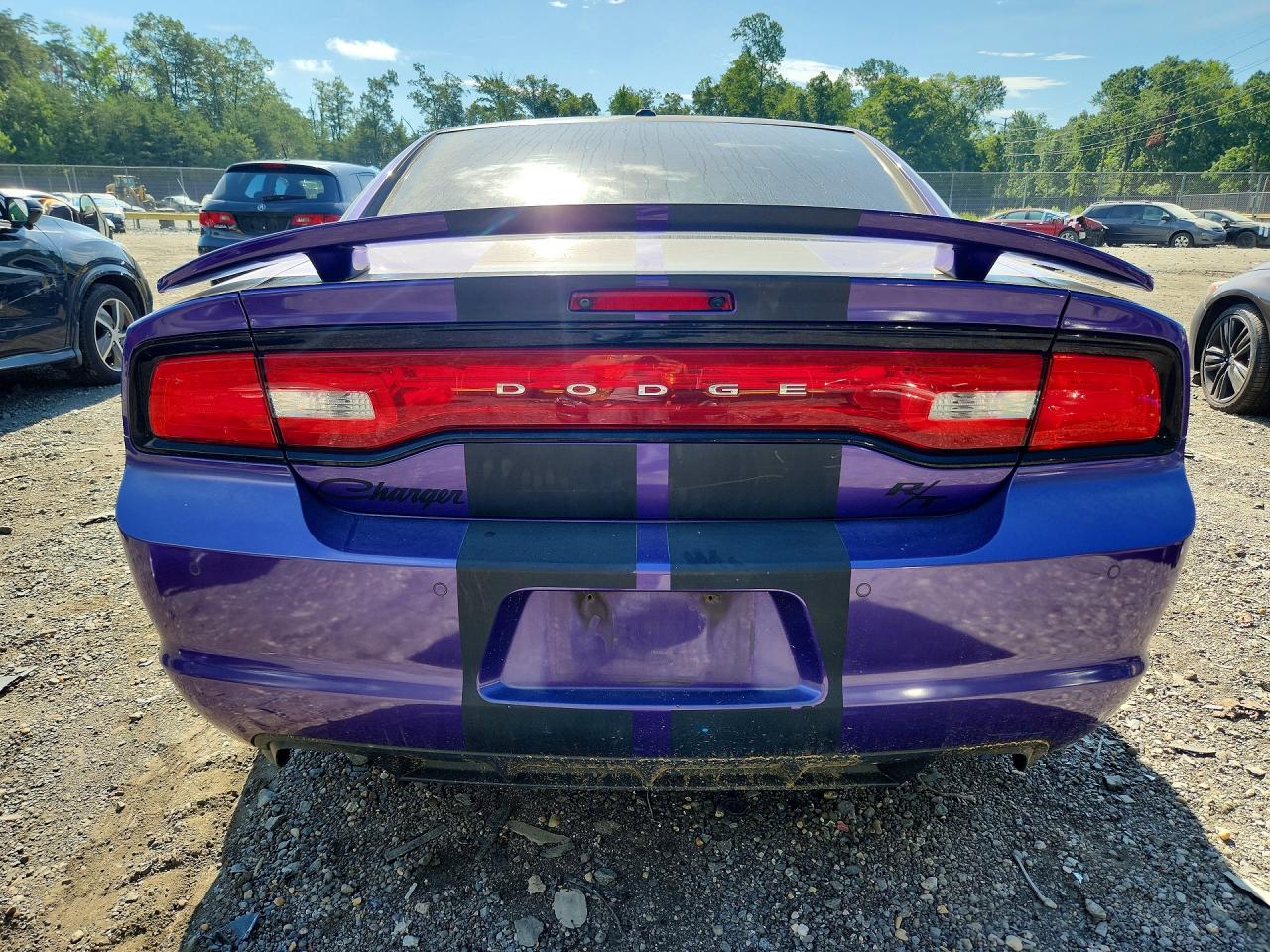 2014 Dodge Charger R/t Purple vin: 2C3CDXCT6EH159497