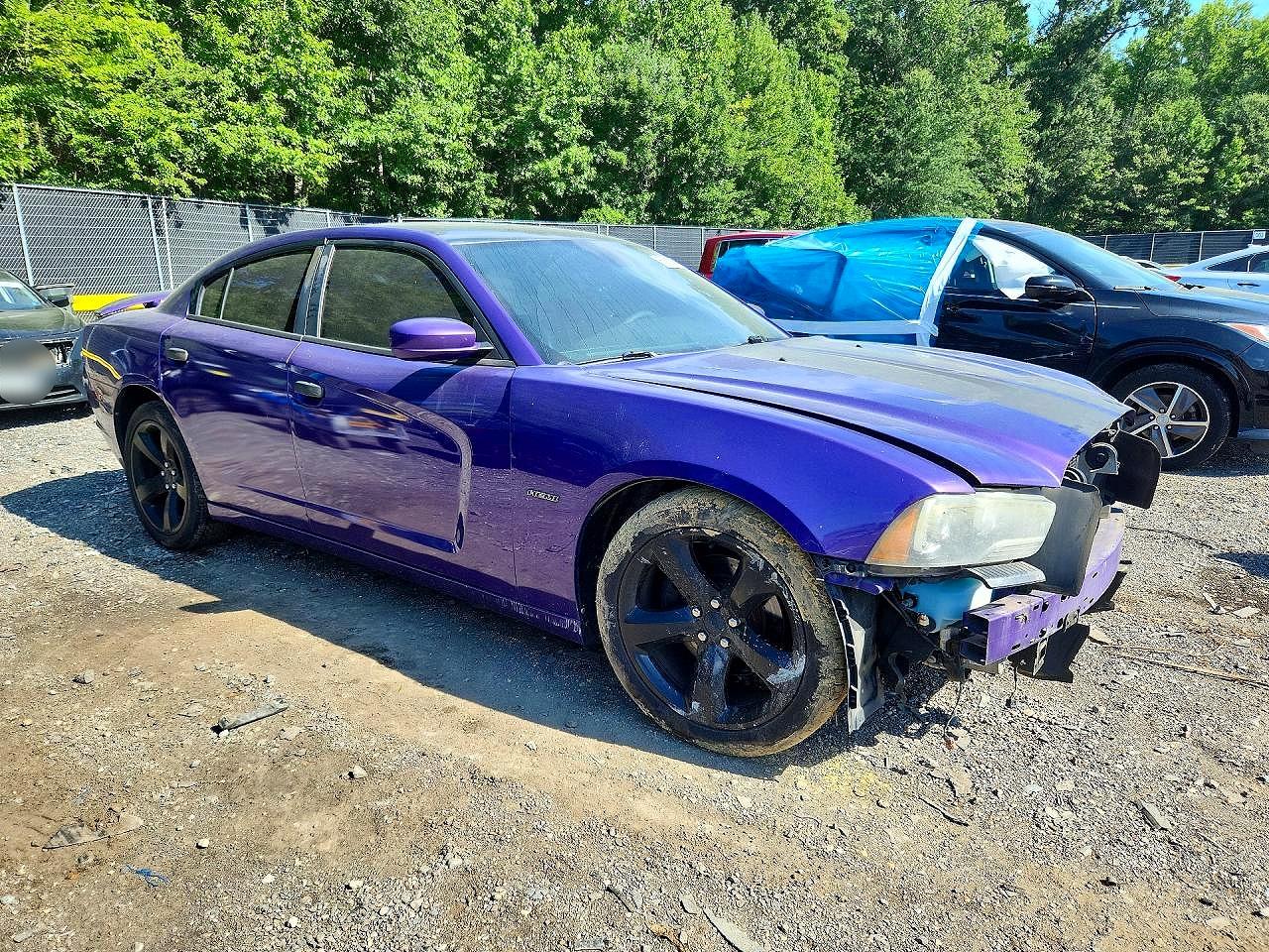 2014 Dodge Charger R/t Purple vin: 2C3CDXCT6EH159497