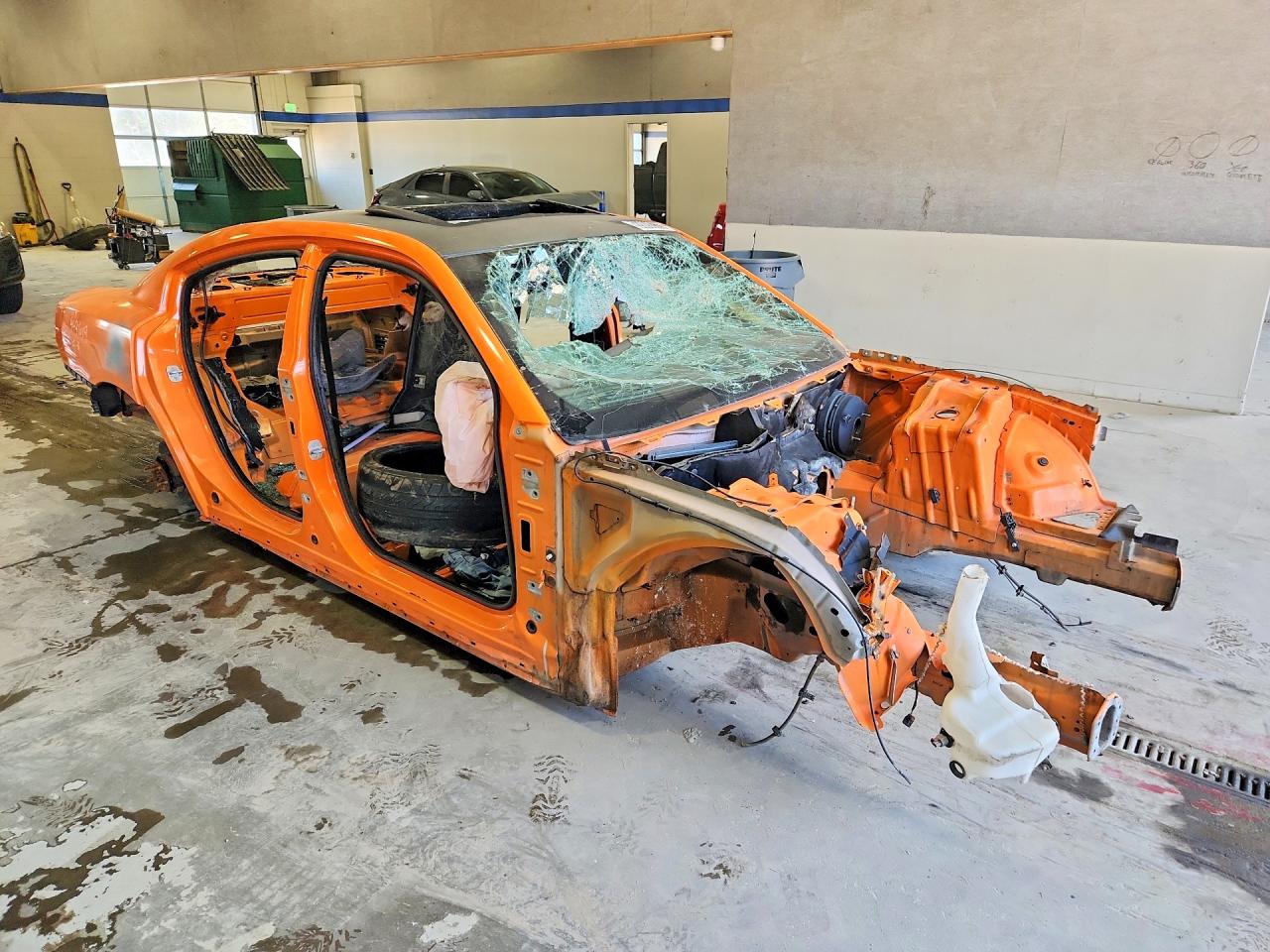 2014 Dodge Charger R Orange vin: 2C3CDXCT6EH295208