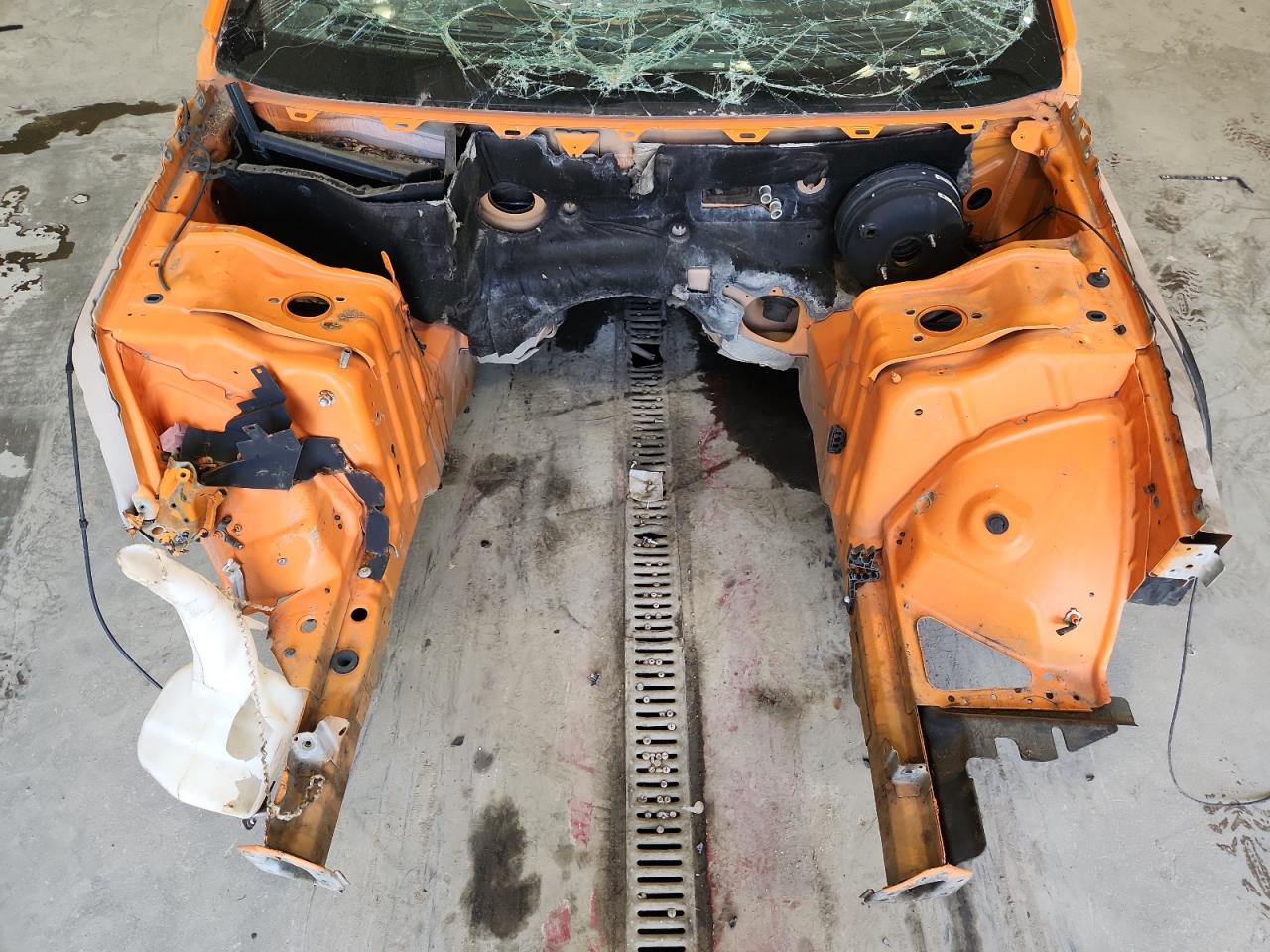 2014 Dodge Charger R Orange vin: 2C3CDXCT6EH295208 Damage: Front Bumper Reinforcement, Missing, Replacement Required