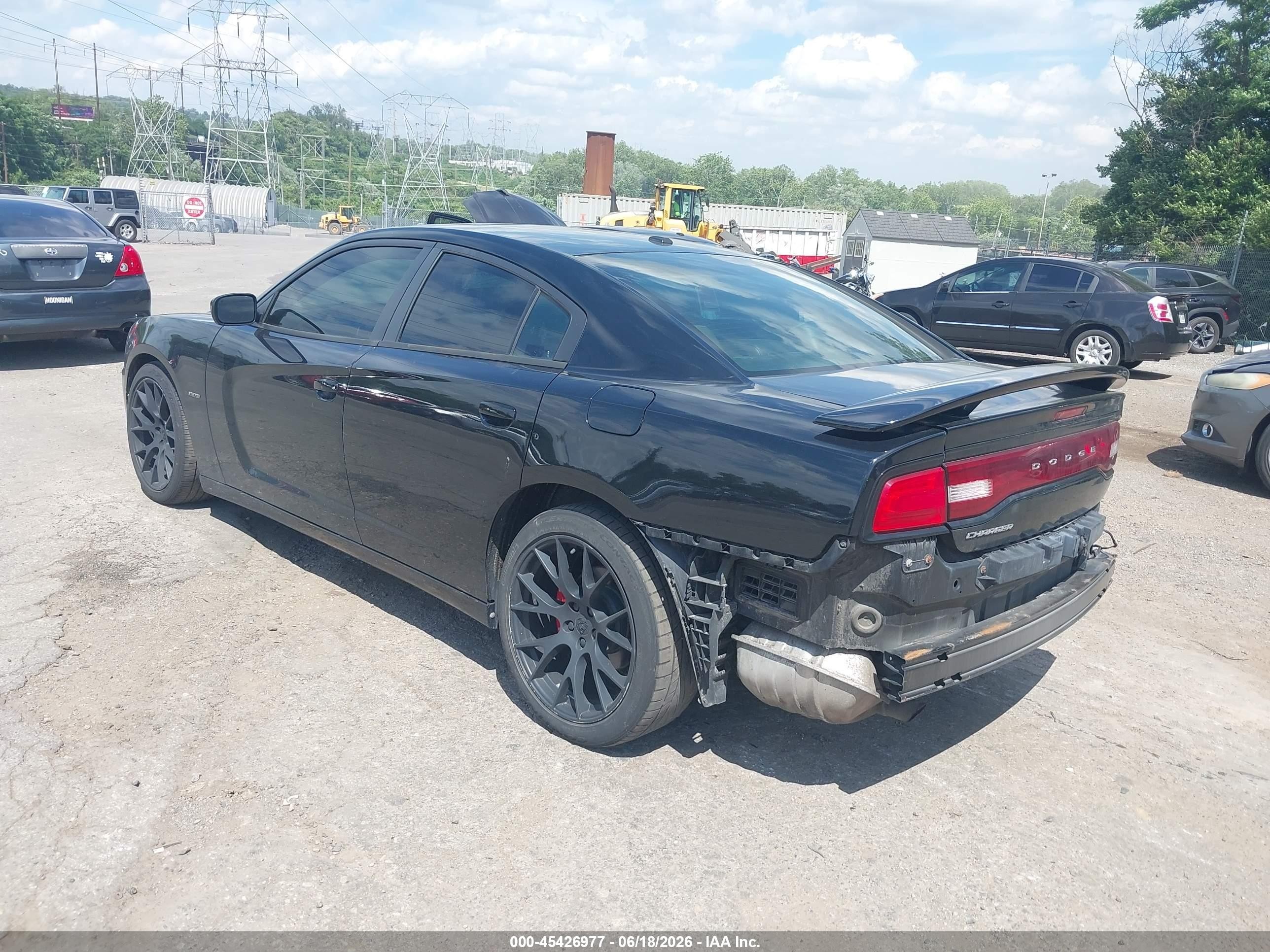 2014 Dodge Charger R/t Plus Black vin: 2C3CDXCT6EH295399