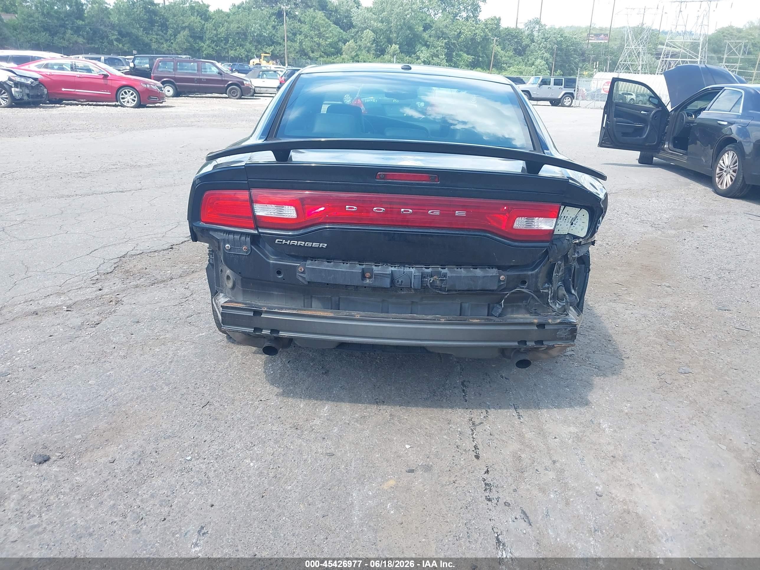2014 Dodge Charger R/t Plus Black vin: 2C3CDXCT6EH295399