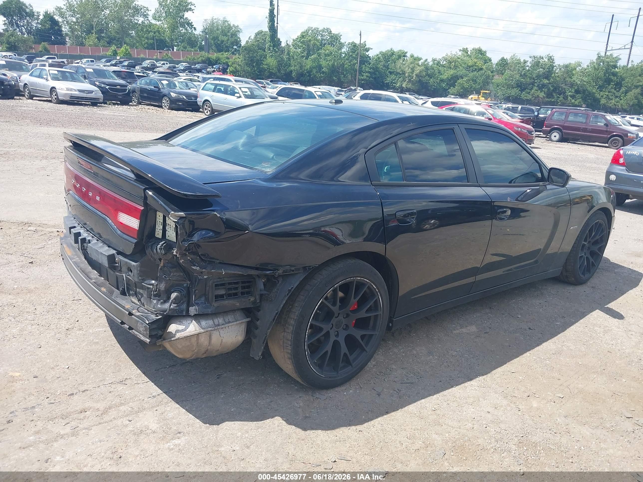 2014 Dodge Charger R/t Plus Black vin: 2C3CDXCT6EH295399