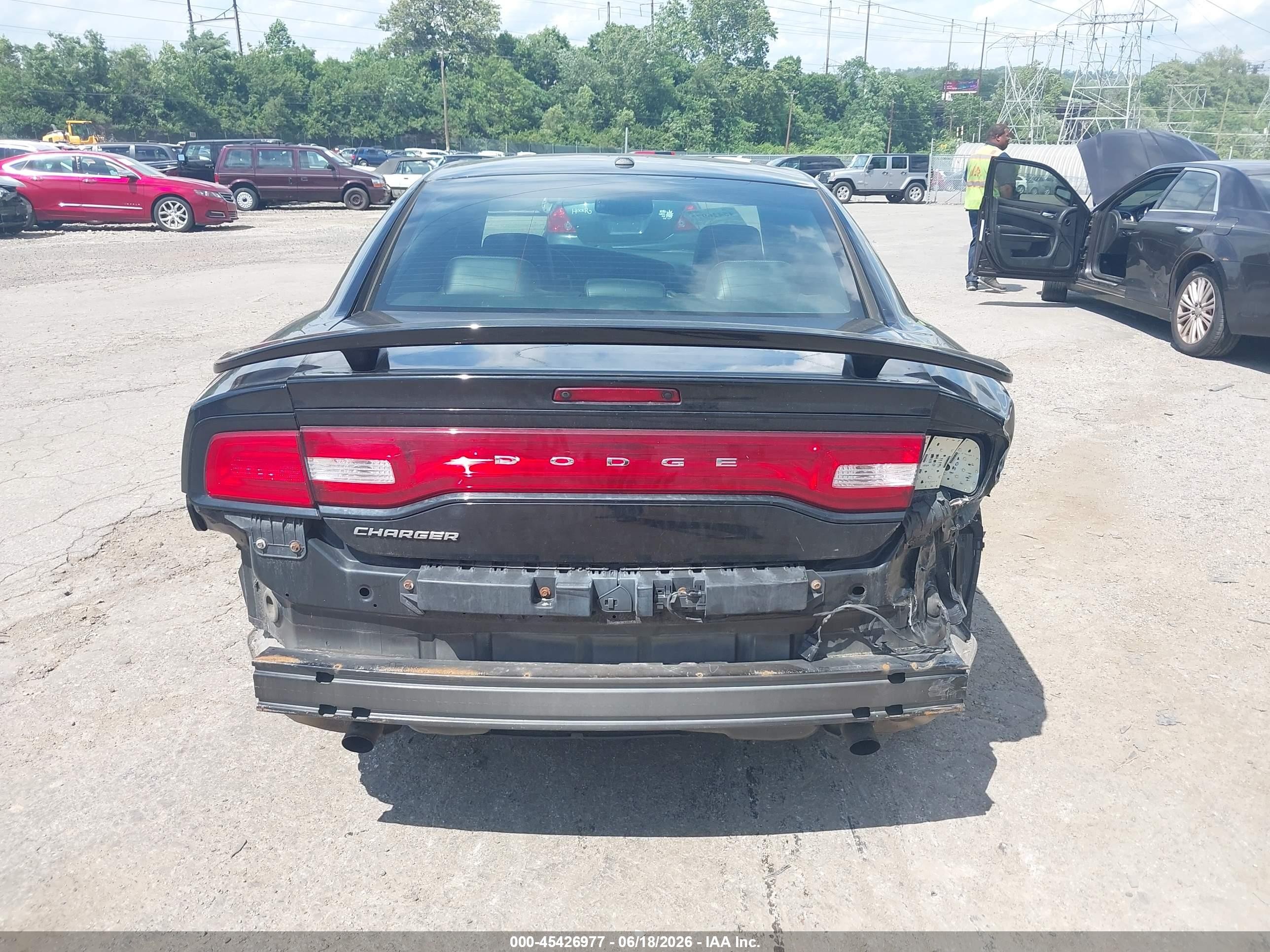 2014 Dodge Charger R/t Plus Black vin: 2C3CDXCT6EH295399