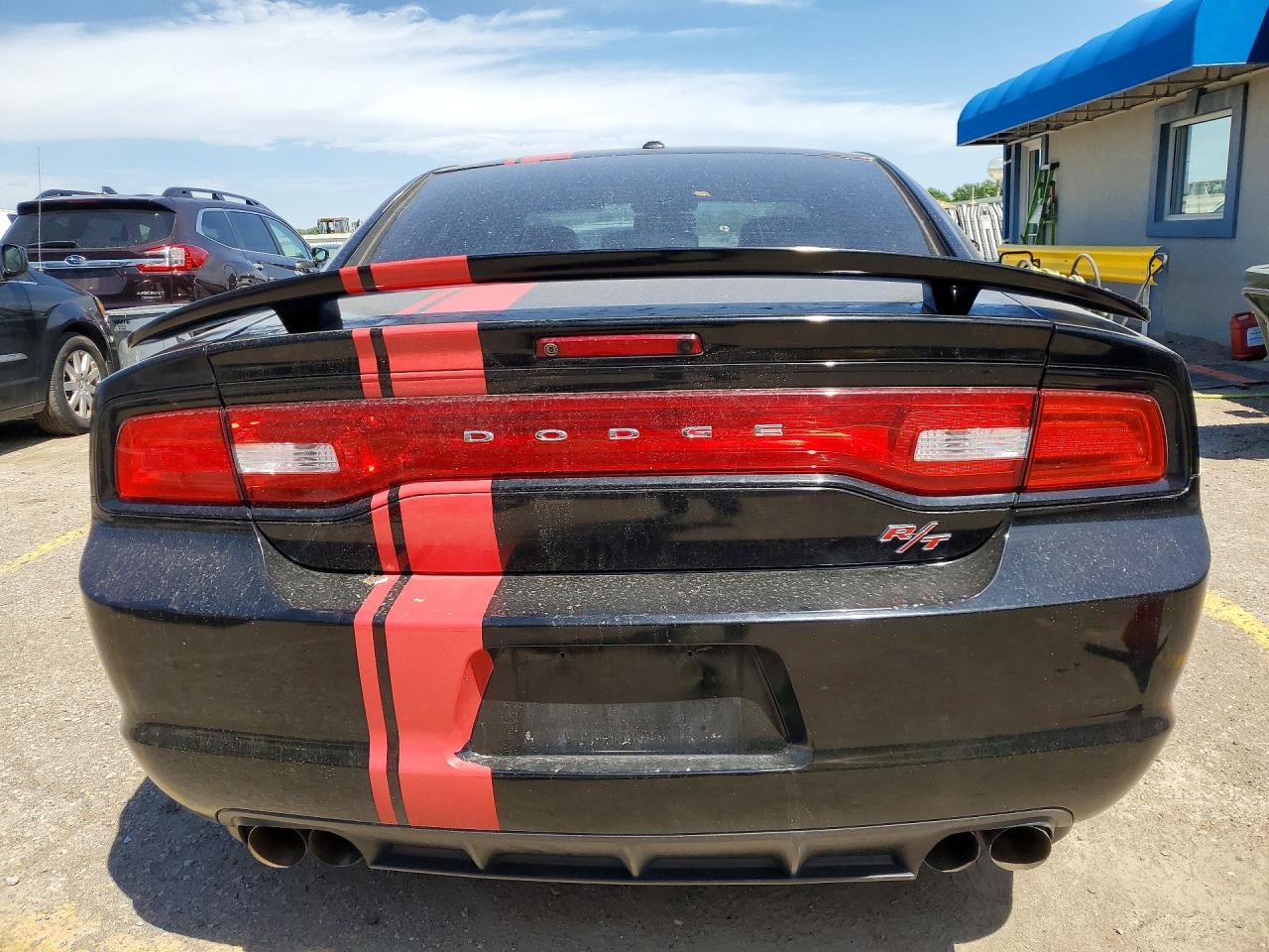 2014 Dodge Charger R Black vin: 2C3CDXCT6EH301251
