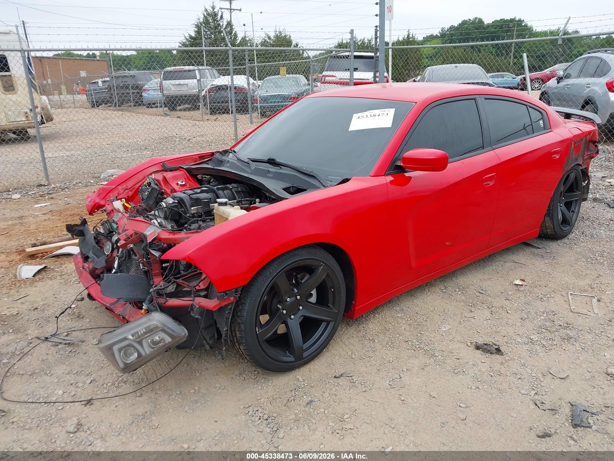 2014 Dodge Charger R/t Red vin: 2C3CDXCT6EH330460