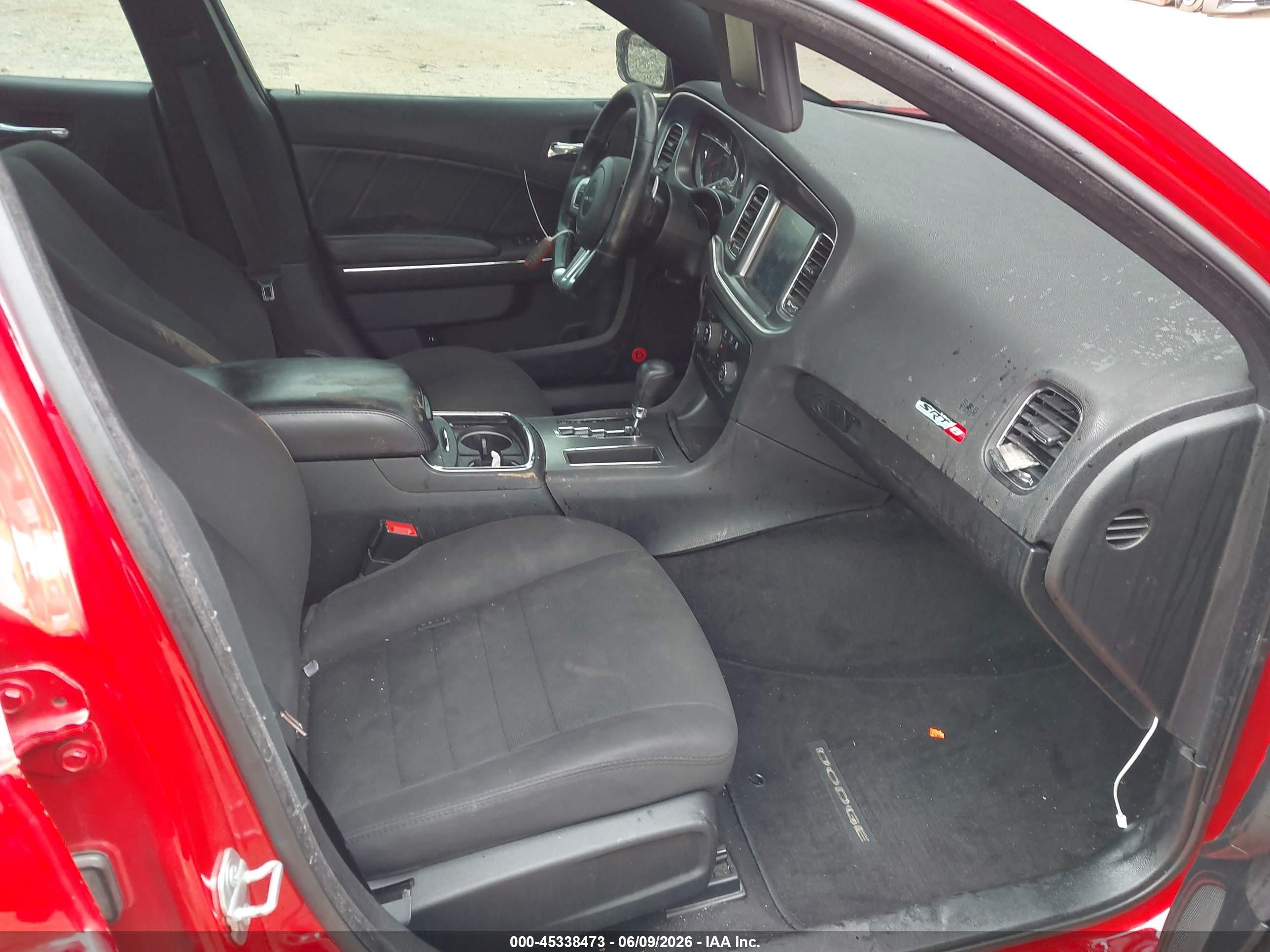 2014 Dodge Charger R/t Red vin: 2C3CDXCT6EH330460