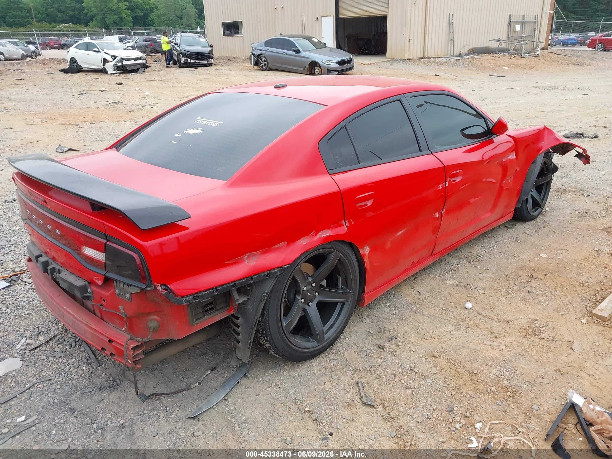 2014 Dodge Charger R/t Red vin: 2C3CDXCT6EH330460
