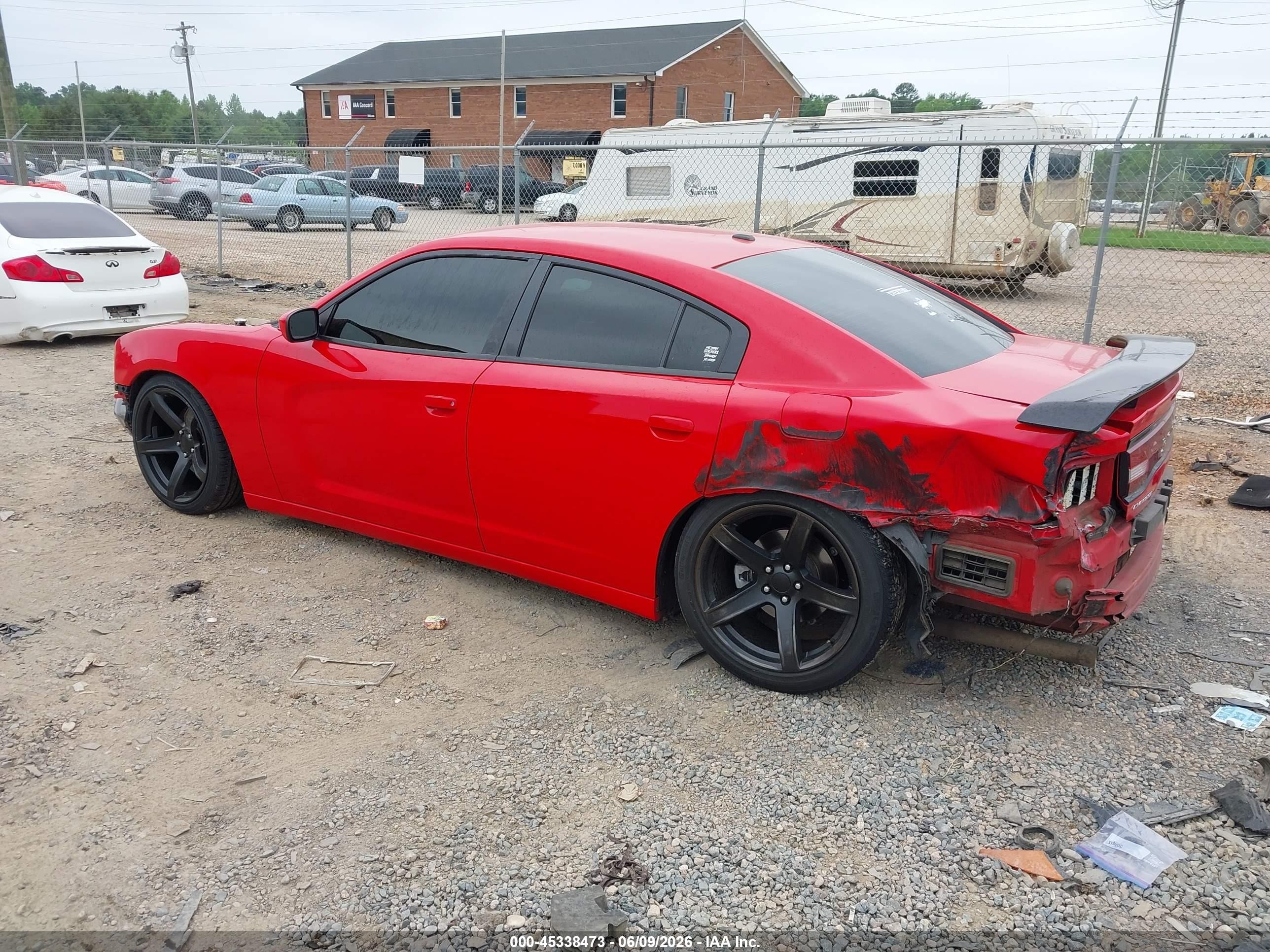 2014 Dodge Charger R/t Red vin: 2C3CDXCT6EH330460