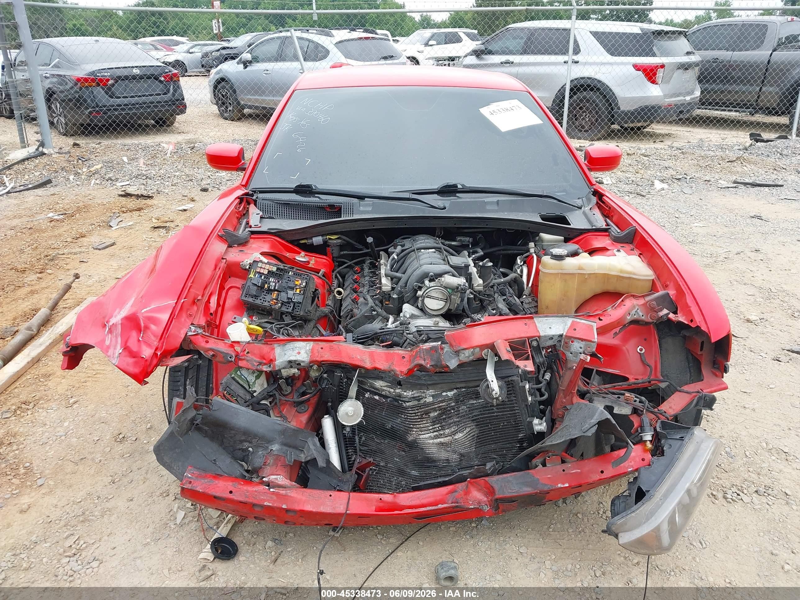 2014 Dodge Charger R/t Red vin: 2C3CDXCT6EH330460