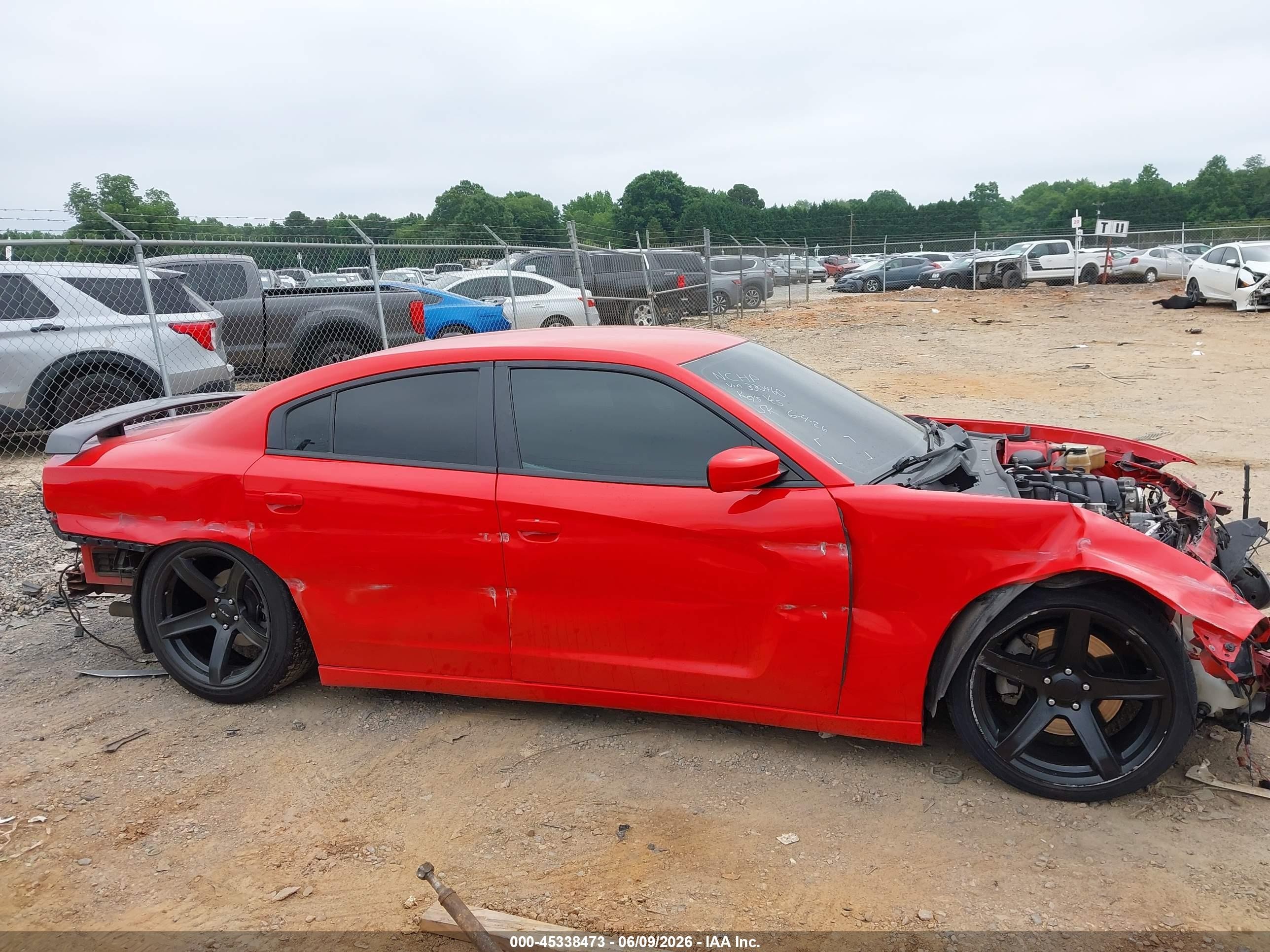 2014 Dodge Charger R/t Red vin: 2C3CDXCT6EH330460