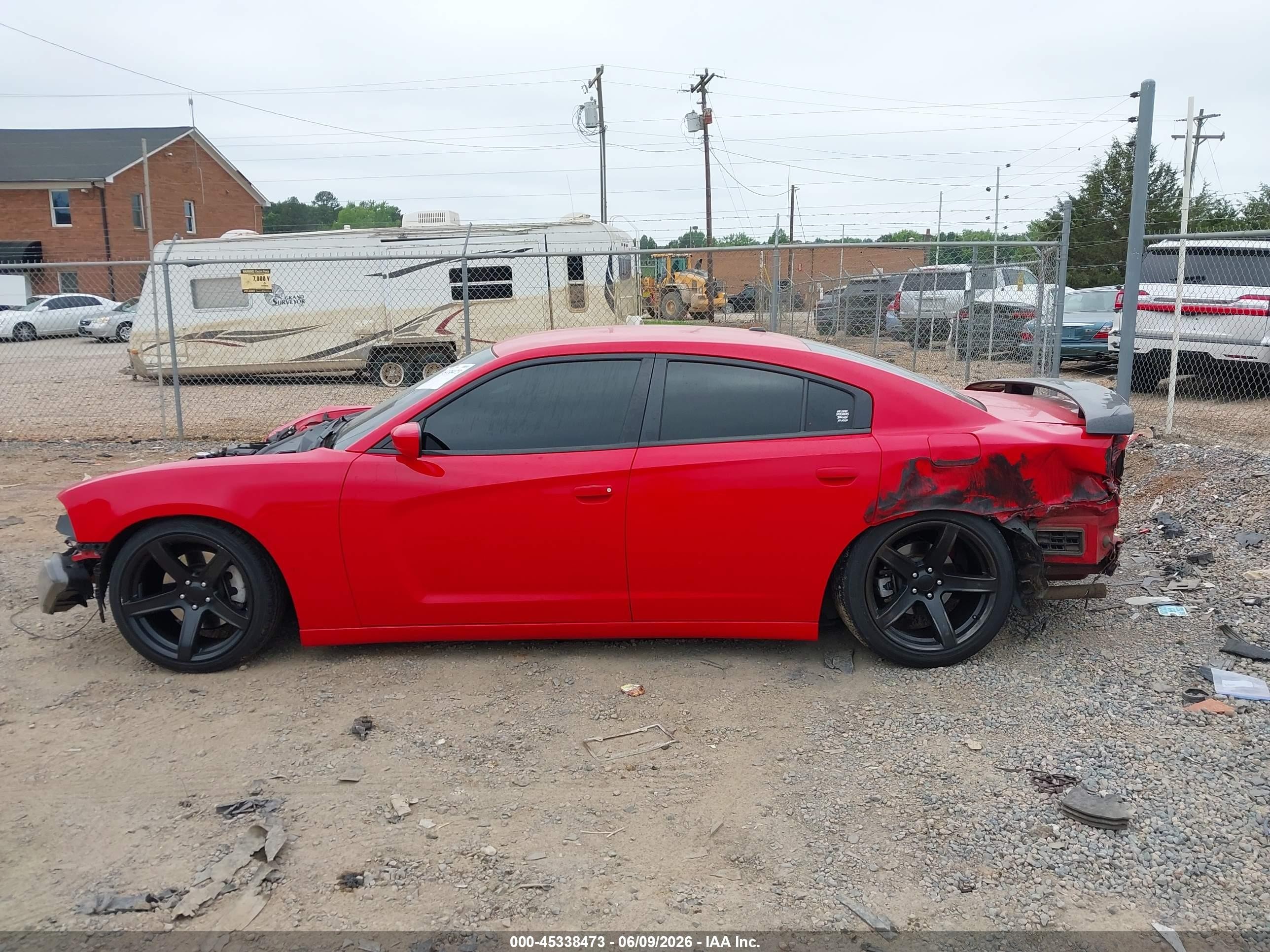 2014 Dodge Charger R/t Red vin: 2C3CDXCT6EH330460