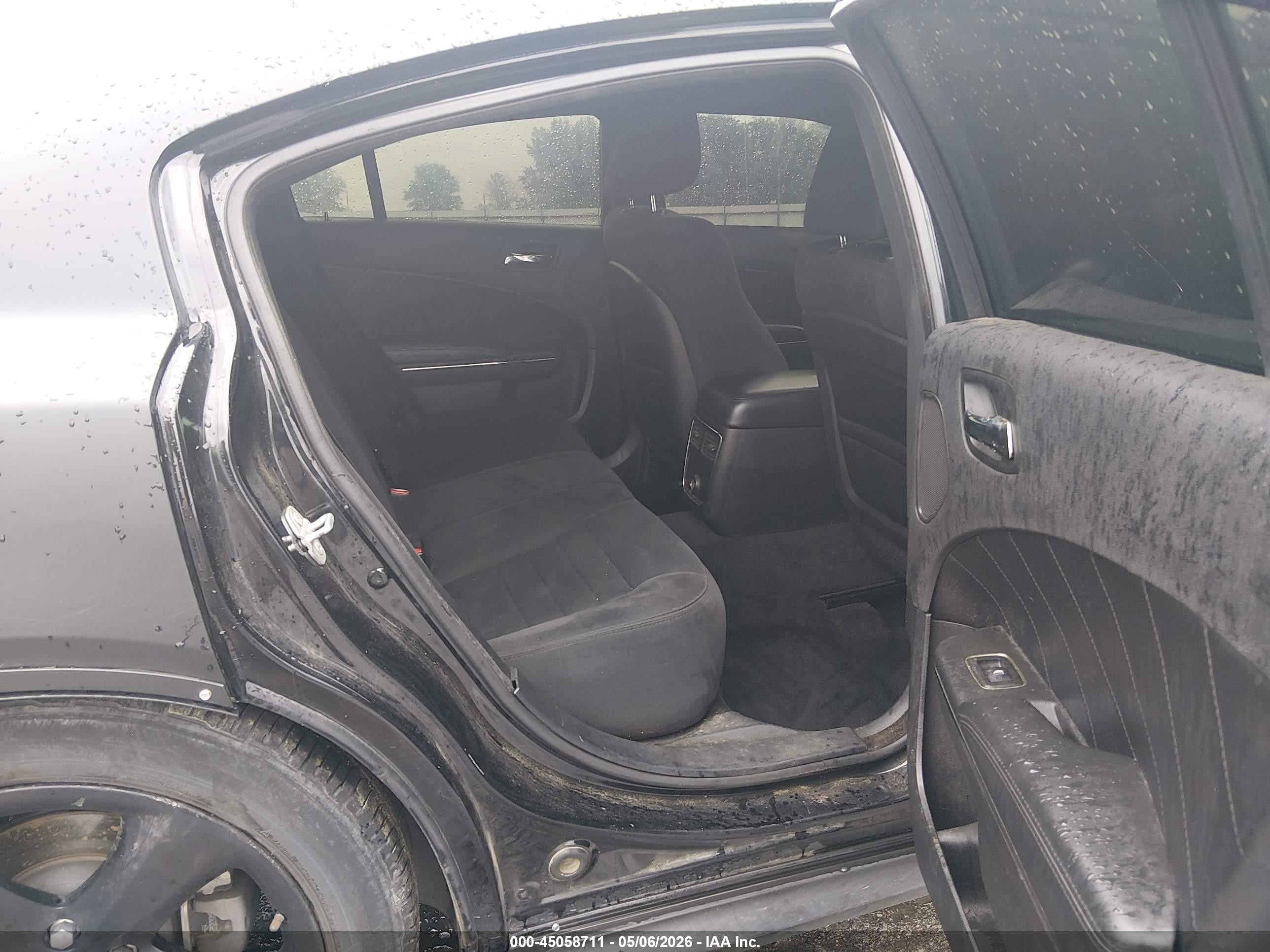 2014 Dodge Charger R/t Black vin: 2C3CDXCT6EH369470