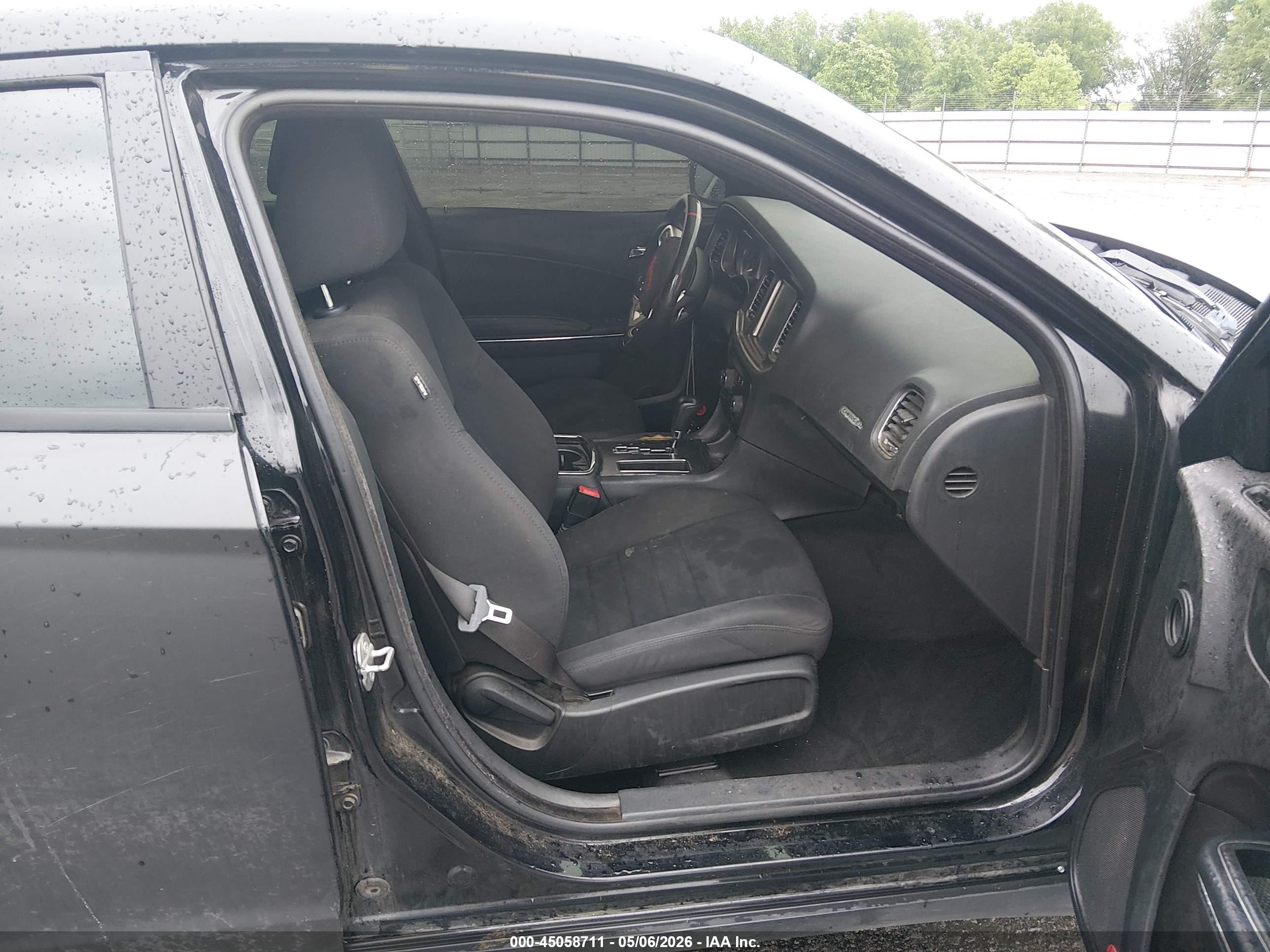 2014 Dodge Charger R/t Black vin: 2C3CDXCT6EH369470