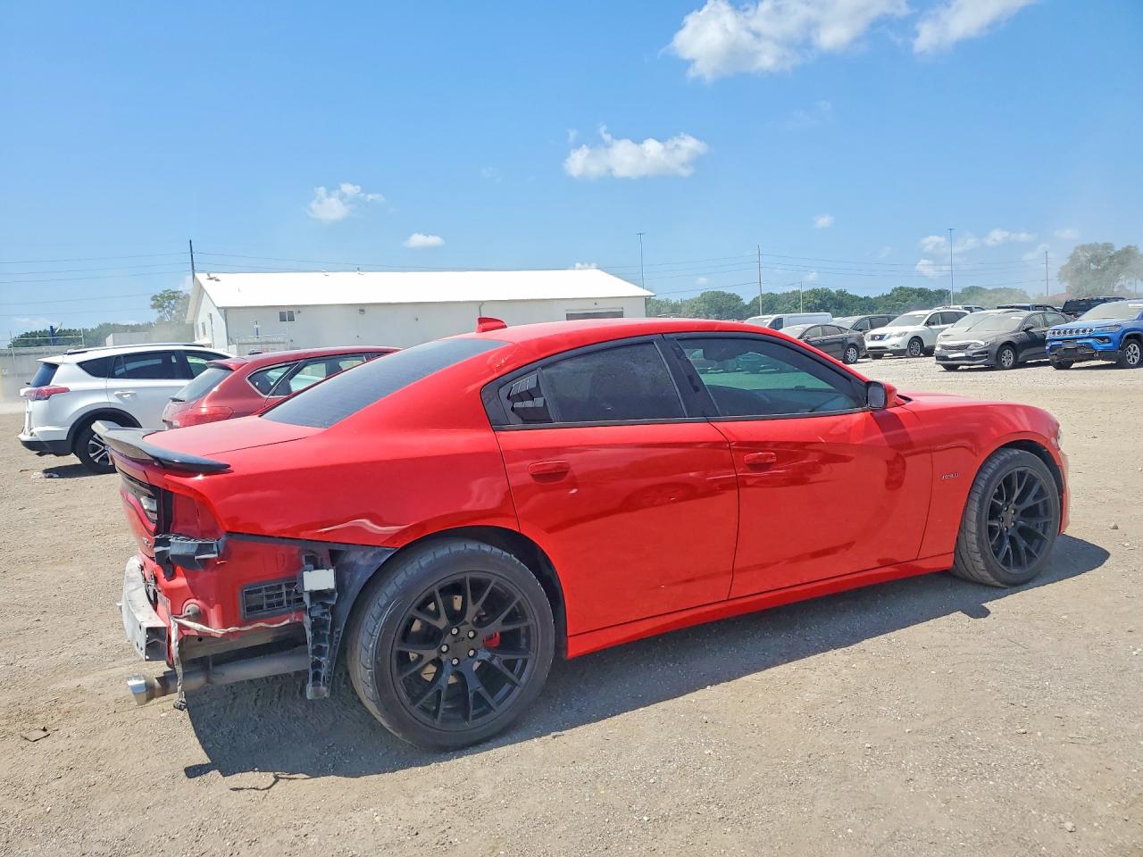 2015 Dodge Charger R/t Red vin: 2C3CDXCT6FH785181