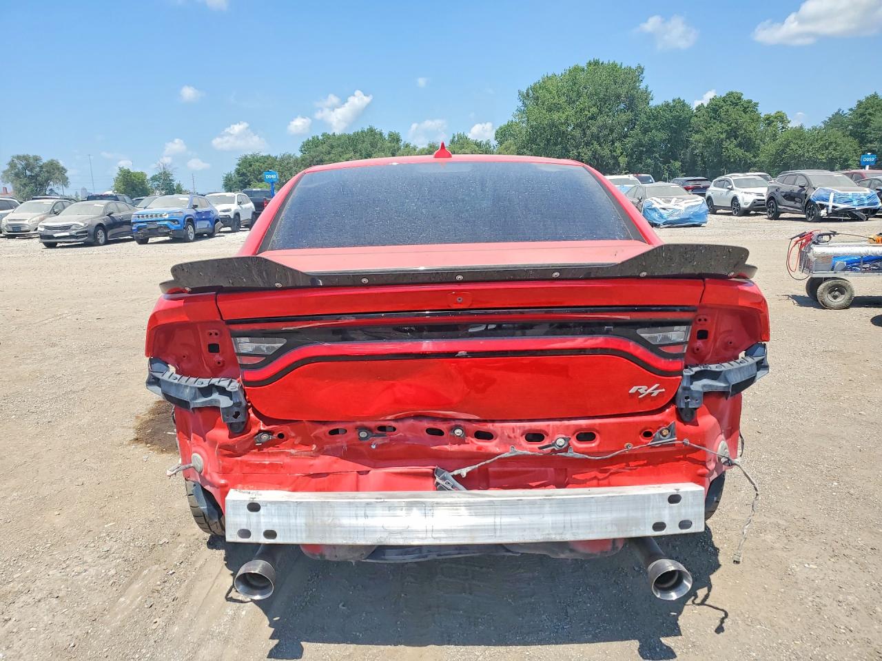 2015 Dodge Charger R/t Red vin: 2C3CDXCT6FH785181