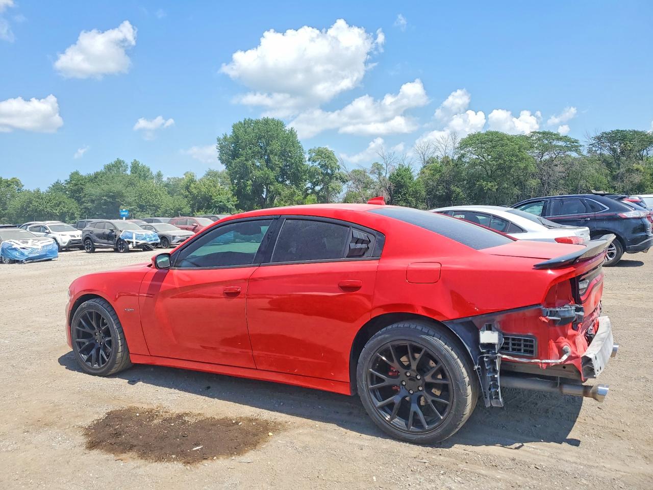 2015 Dodge Charger R/t Red vin: 2C3CDXCT6FH785181