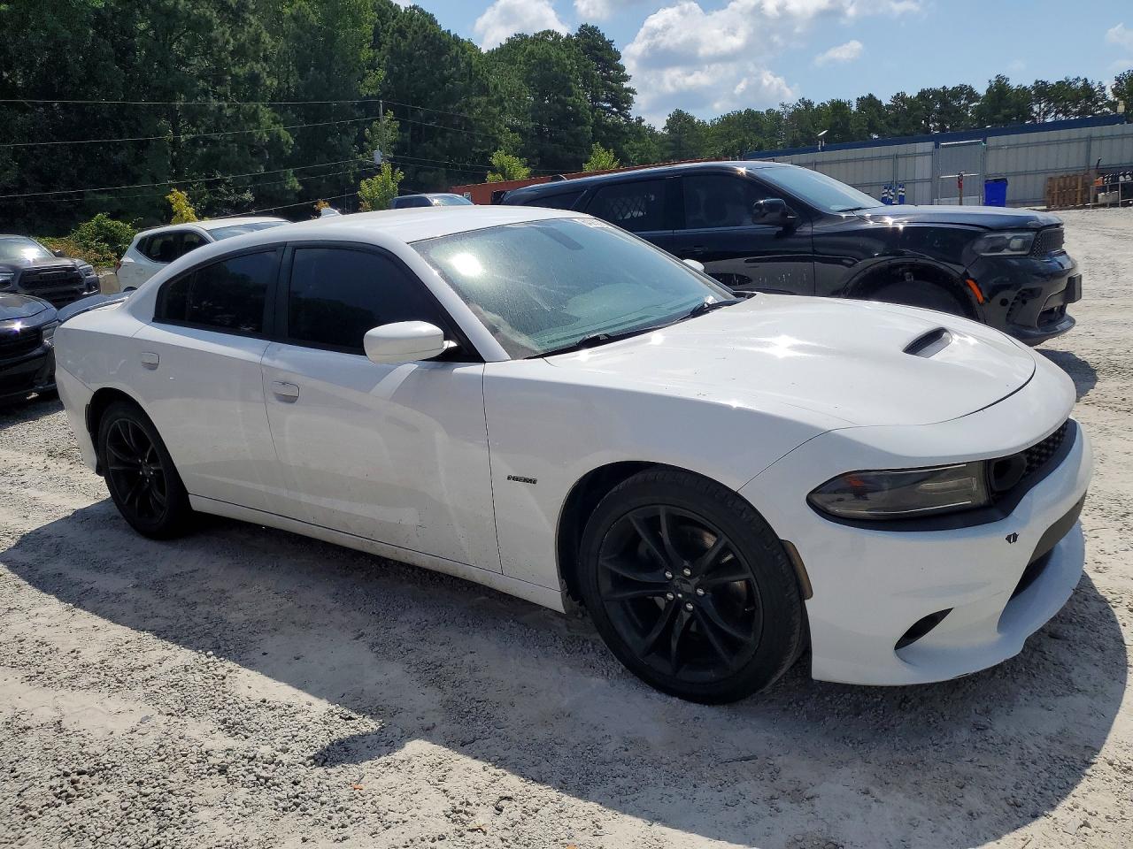 2015 Dodge Charger R/t White vin: 2C3CDXCT6FH847209