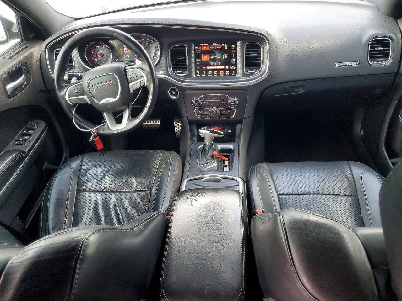 2015 Dodge Charger R/t White vin: 2C3CDXCT6FH847209