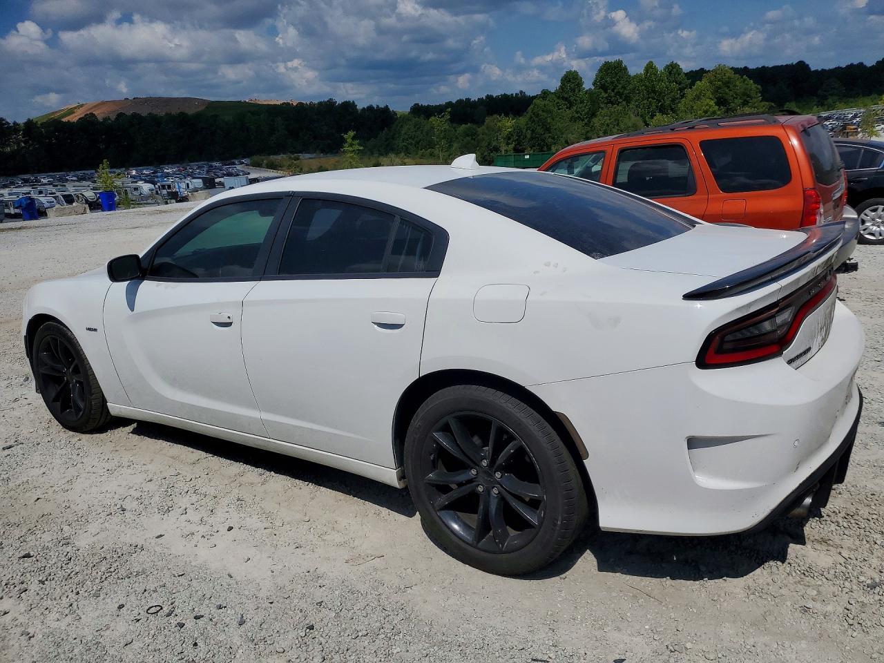 2015 Dodge Charger R/t White vin: 2C3CDXCT6FH847209