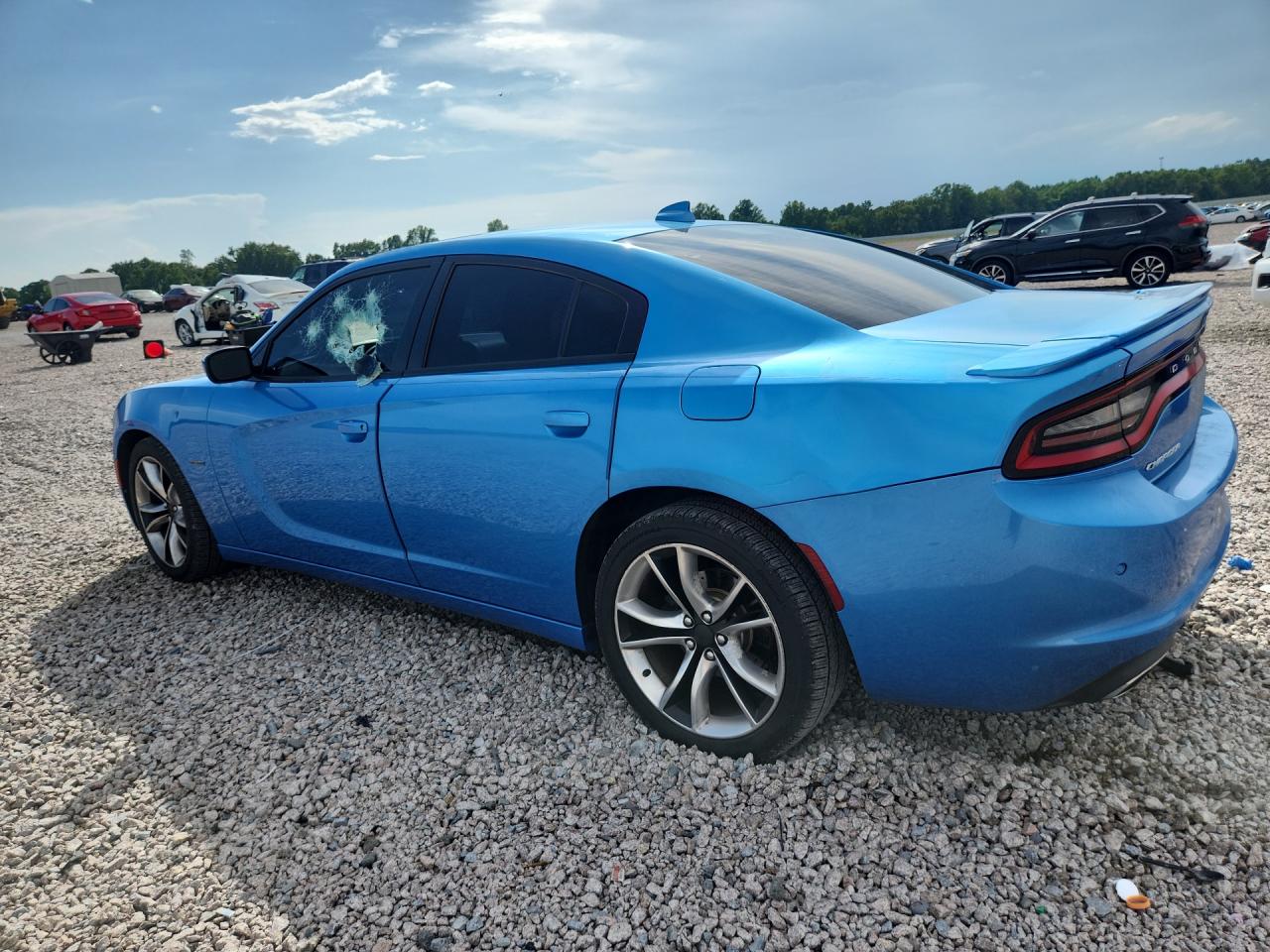 2015 Dodge Charger R/t Blue vin: 2C3CDXCT6FH847761