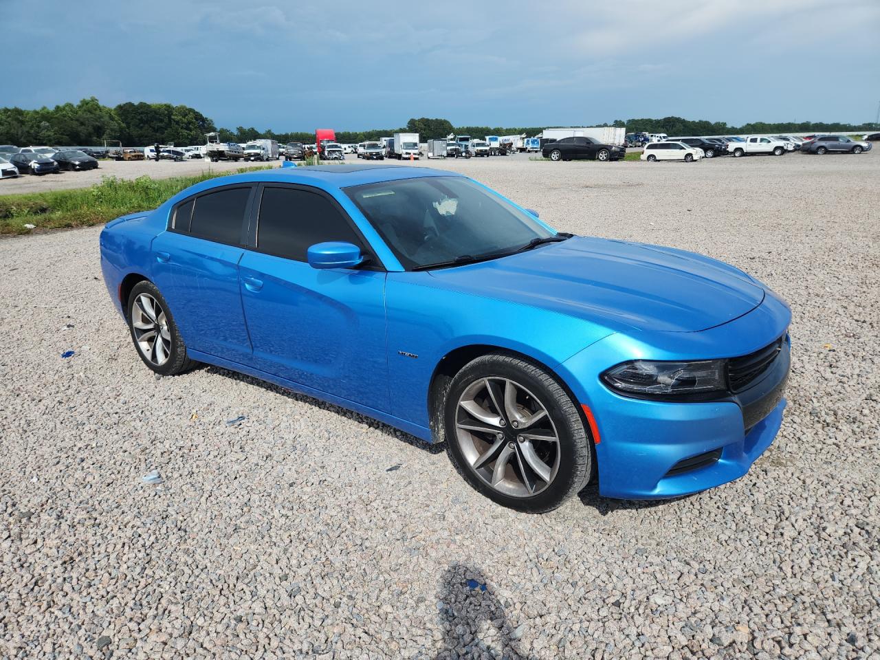 2015 Dodge Charger R/t Blue vin: 2C3CDXCT6FH847761