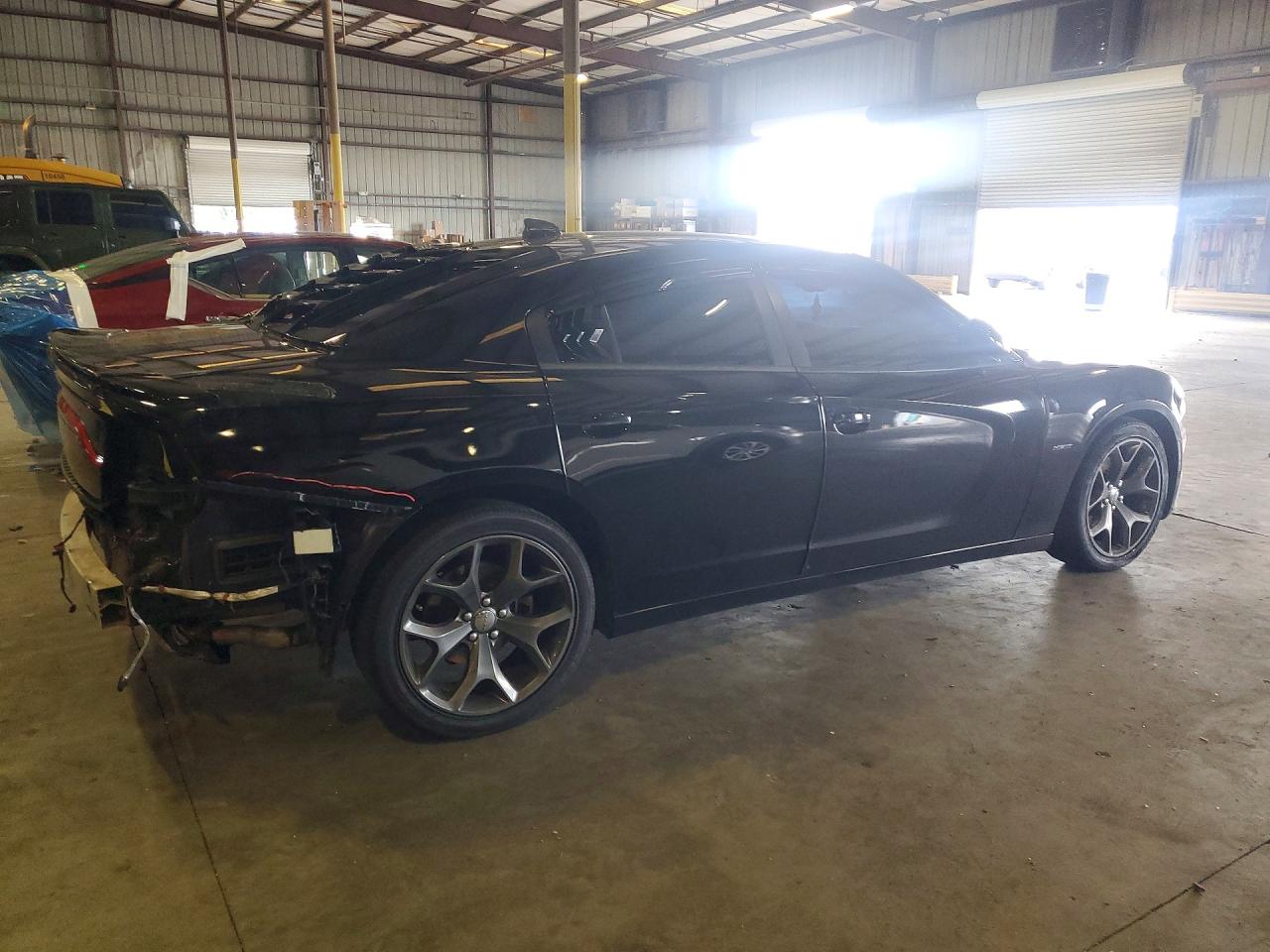 2015 Dodge Charger R/t Black vin: 2C3CDXCT6FH848358