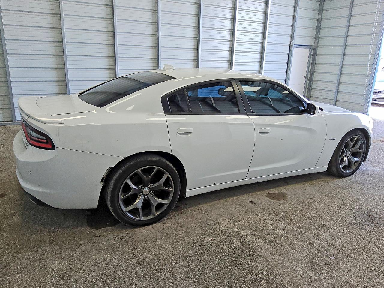 2015 Dodge Charger R/t White vin: 2C3CDXCT6FH863135