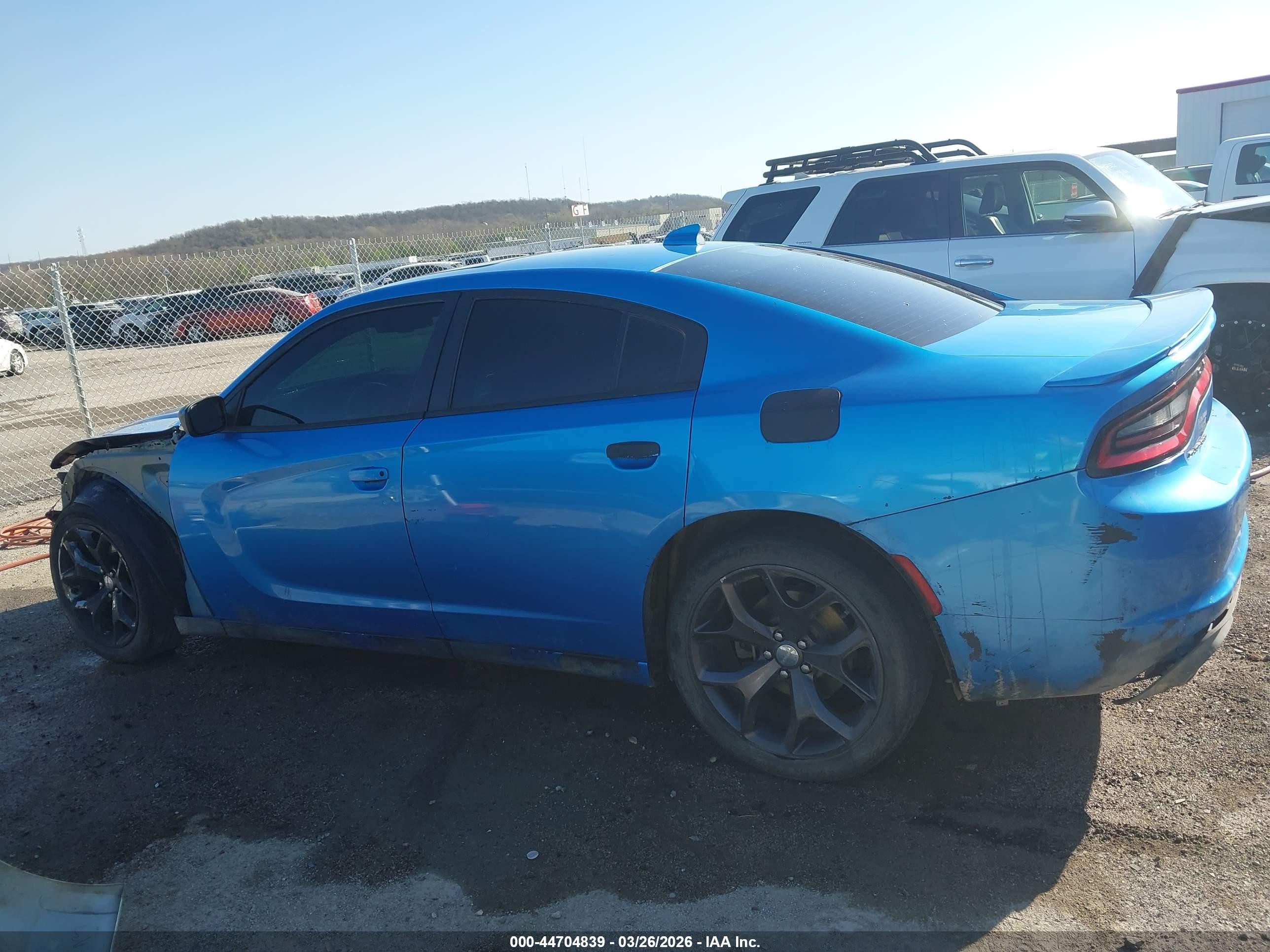 2015 Dodge Charger R/t Синий vin: 2C3CDXCT6FH915556