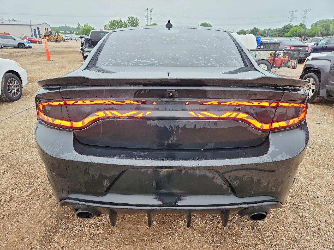 2018 Dodge Charger R/t Черный vin: 2C3CDXCT6JH153578