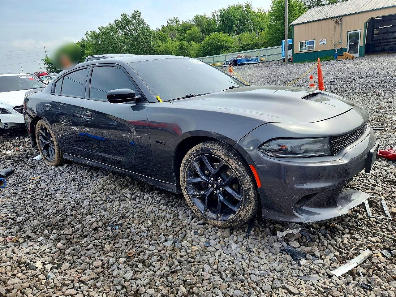 2019 Dodge Charger R/t Gray vin: 2C3CDXCT6KH721717