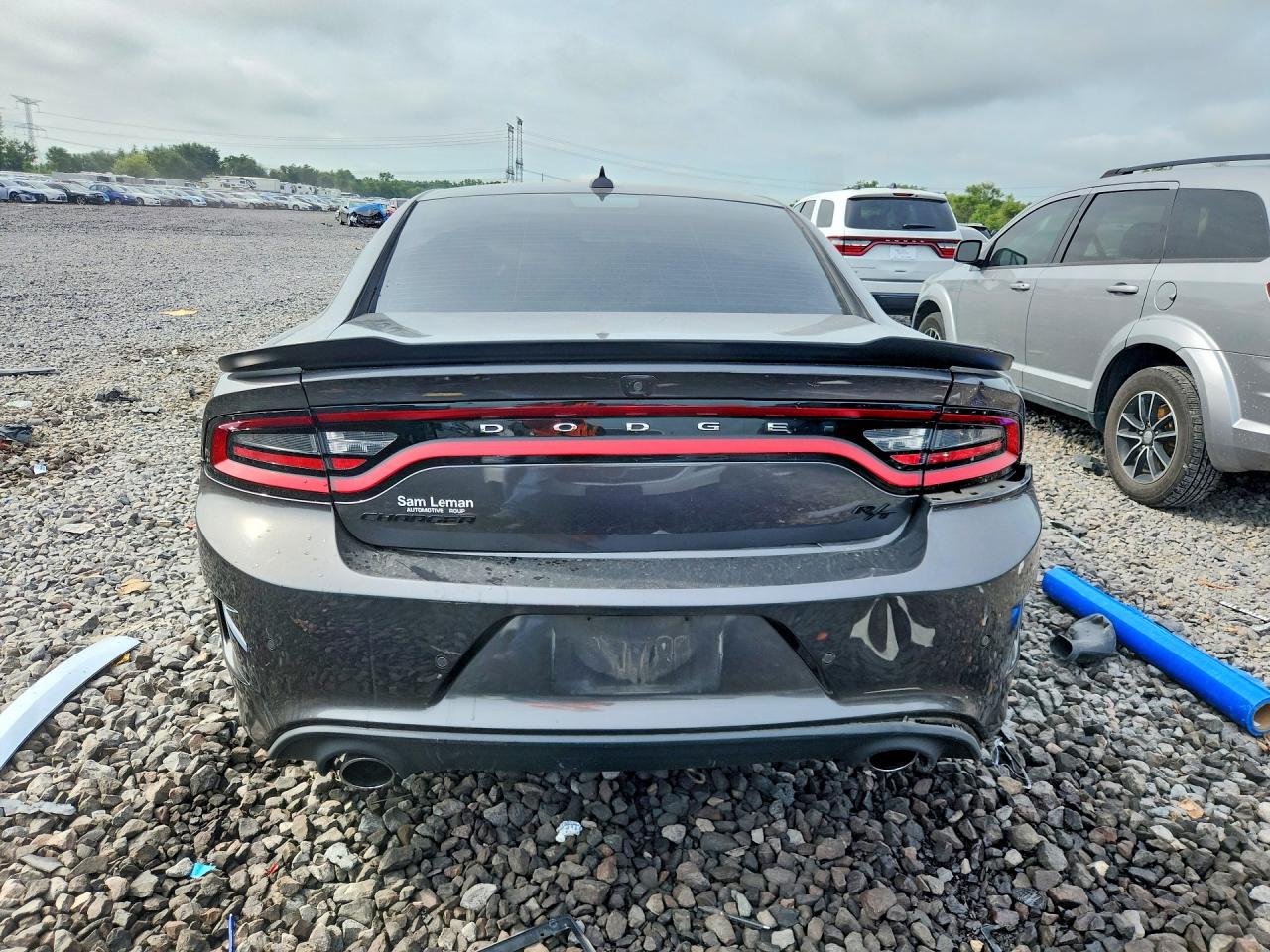 2019 Dodge Charger R/t Gray vin: 2C3CDXCT6KH721717