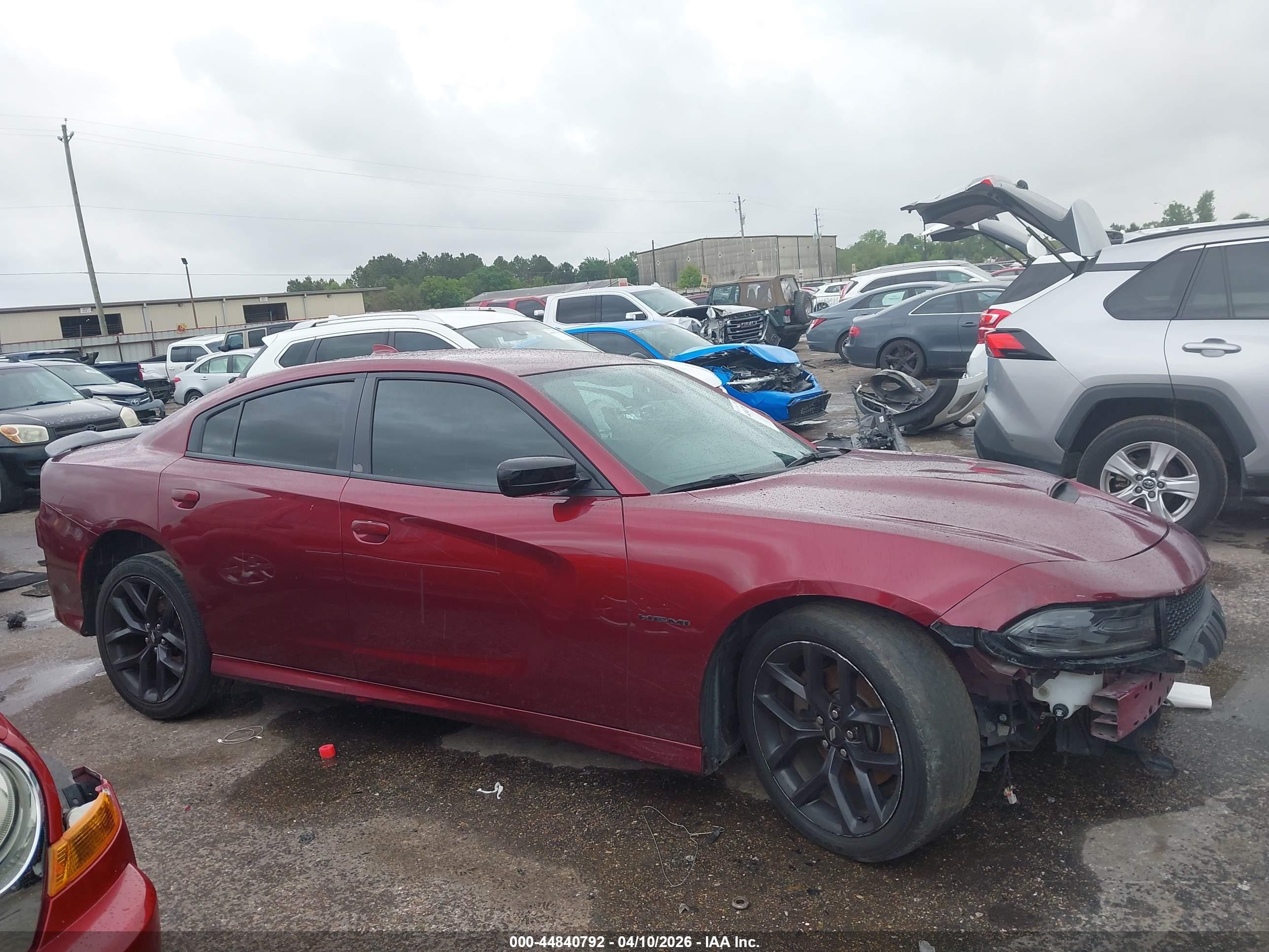 2020 Dodge Charger R/t Rwd Maroon vin: 2C3CDXCT6LH153910