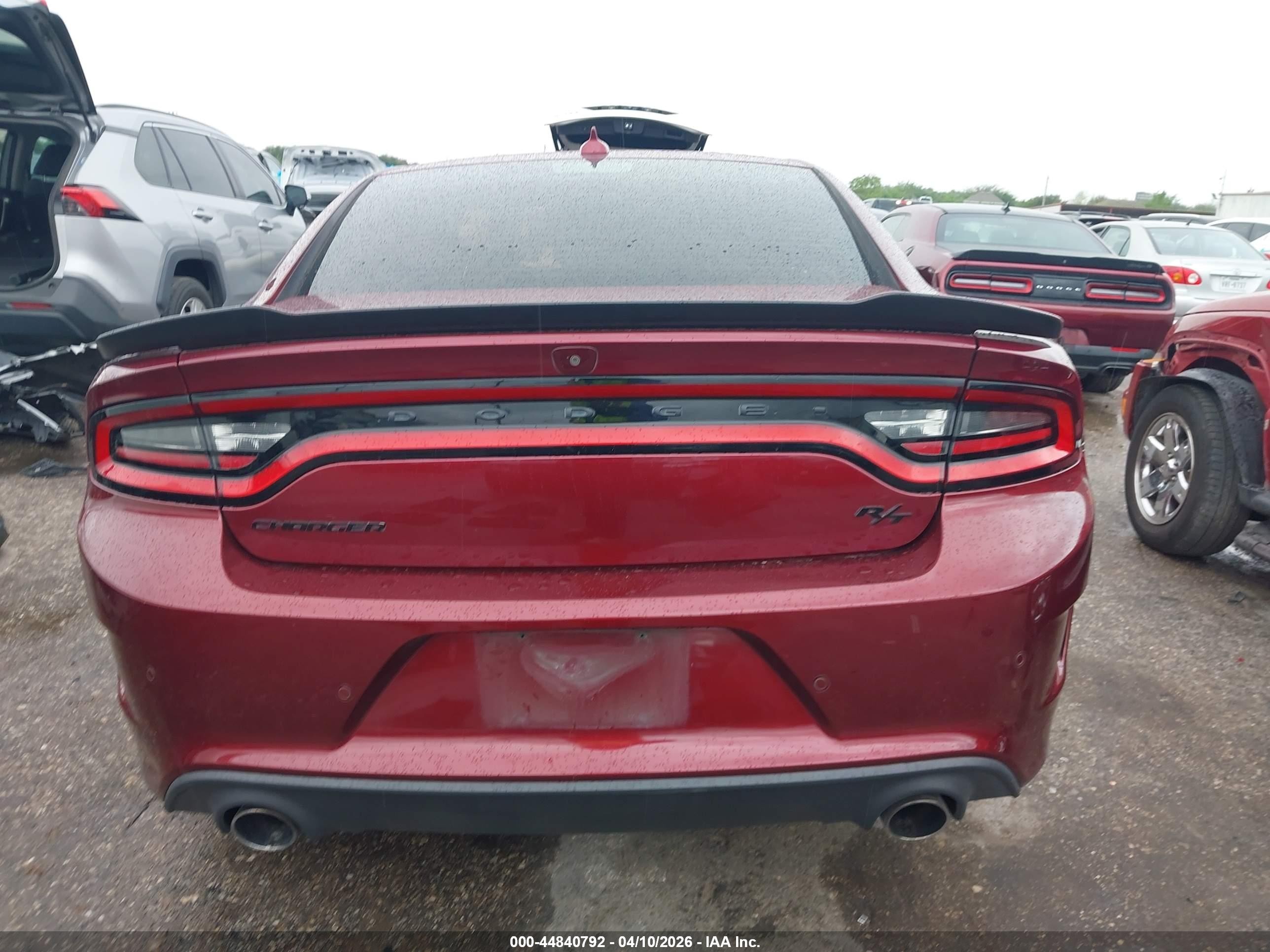 2020 Dodge Charger R/t Rwd Maroon vin: 2C3CDXCT6LH153910