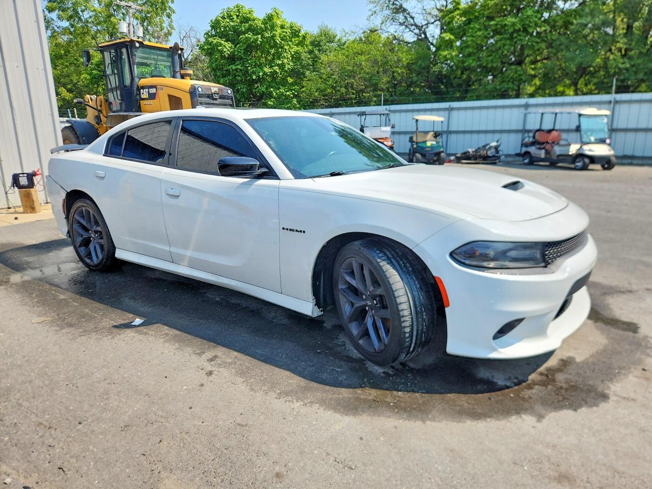2020 Dodge Charger R/t White vin: 2C3CDXCT6LH176393