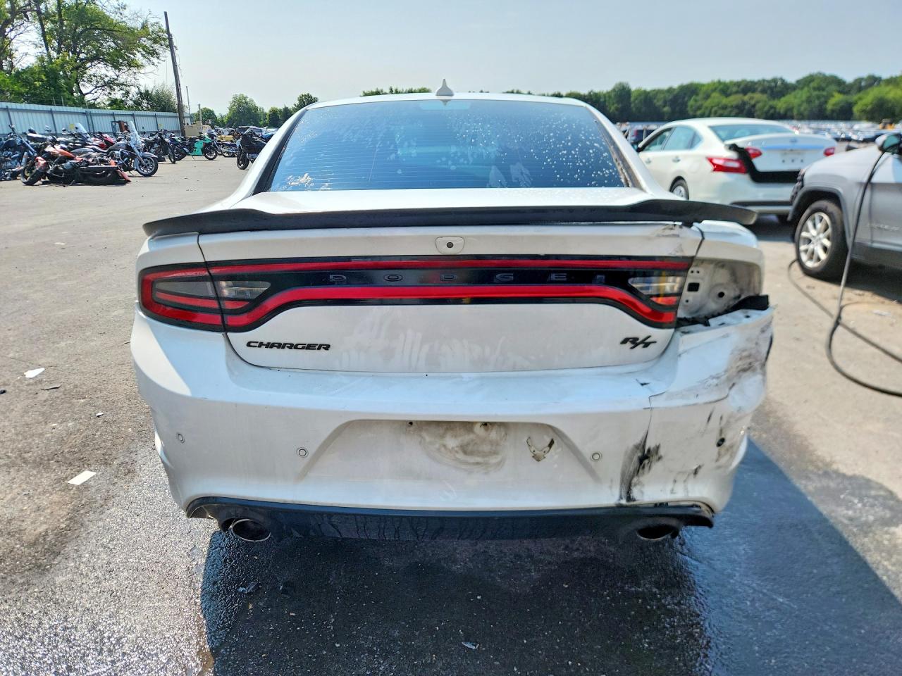 2020 Dodge Charger R/t White vin: 2C3CDXCT6LH176393
