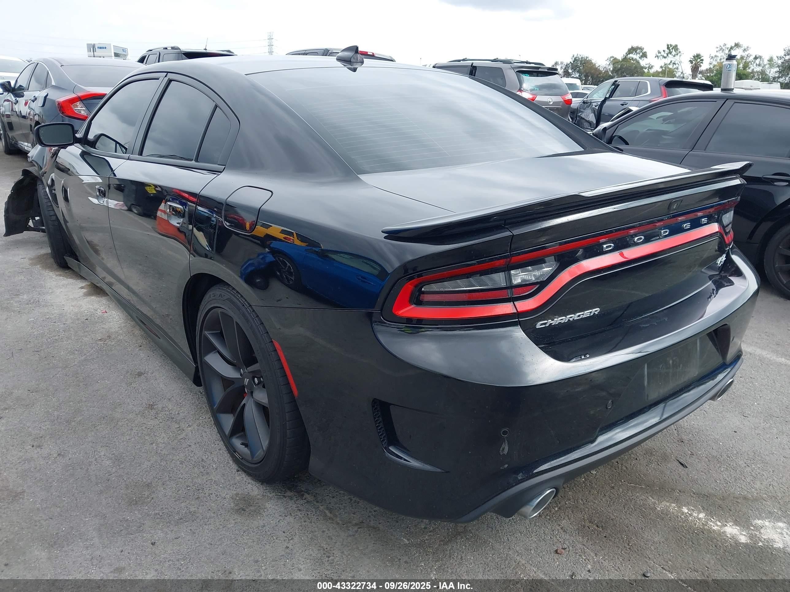 2021 Dodge Charger R/t Rwd Black vin: 2C3CDXCT6MH619949