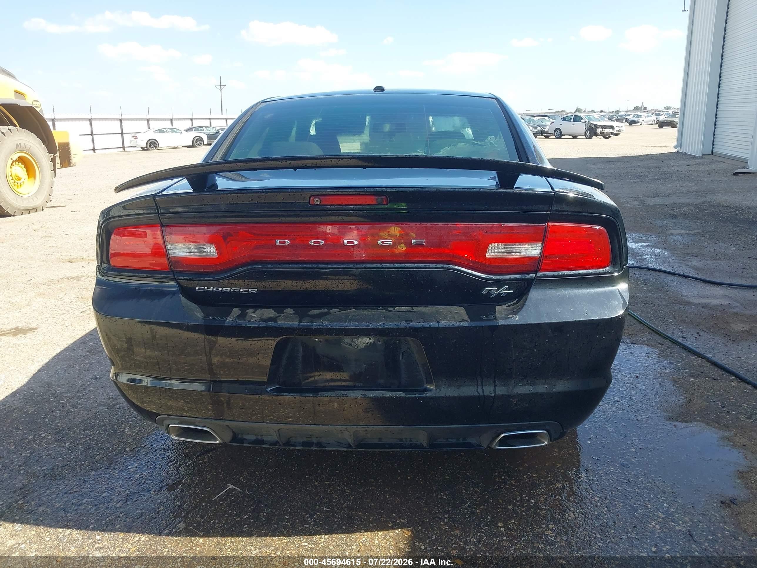2012 Dodge Charger R/t Черный vin: 2C3CDXCT7CH122228