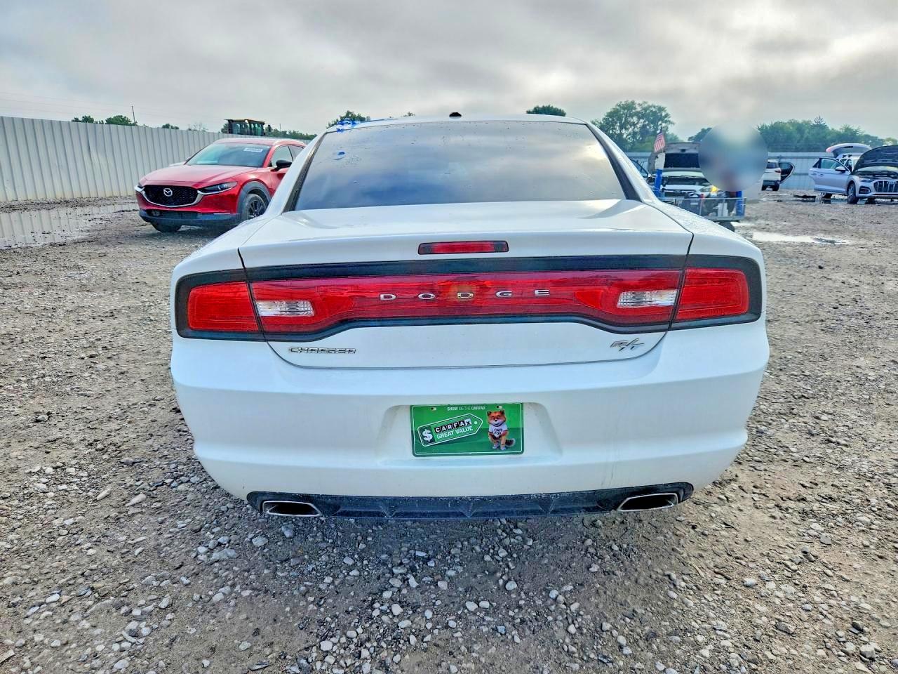 2013 Dodge Charger R/t White vin: 2C3CDXCT7DH579655