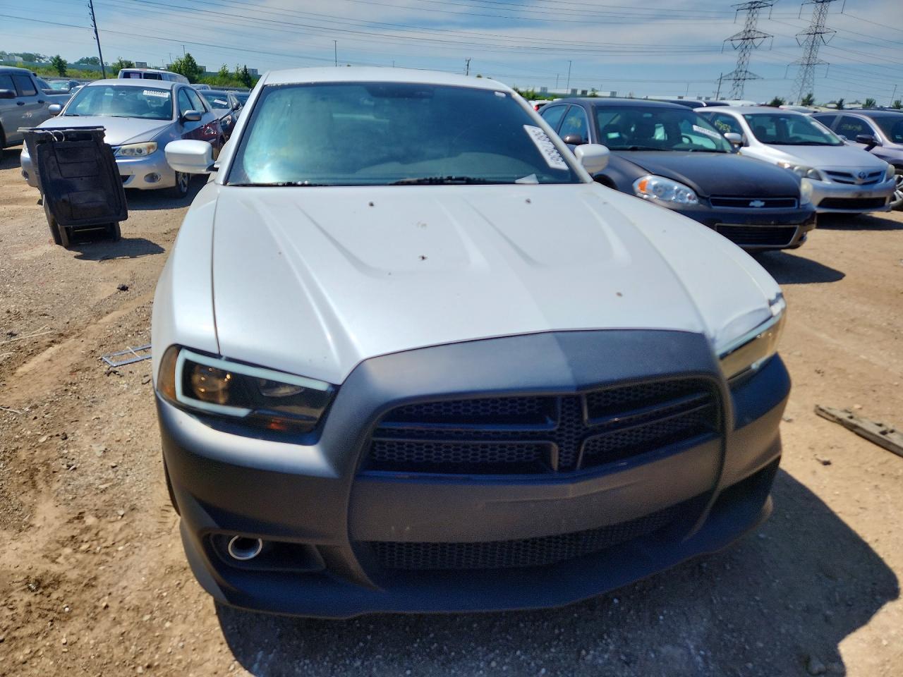 2013 Dodge Charger R/t White vin: 2C3CDXCT7DH583091