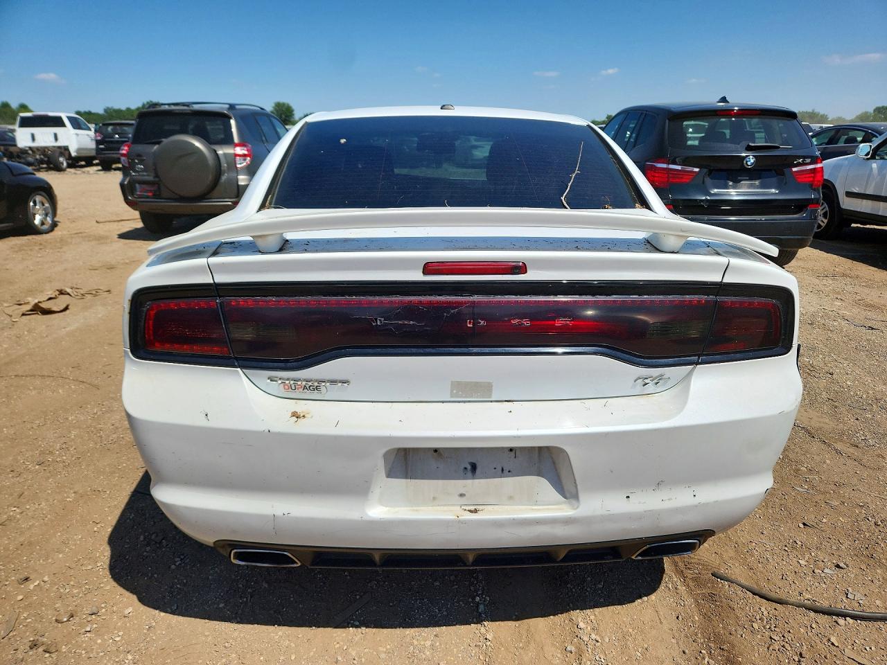 2013 Dodge Charger R/t White vin: 2C3CDXCT7DH583091