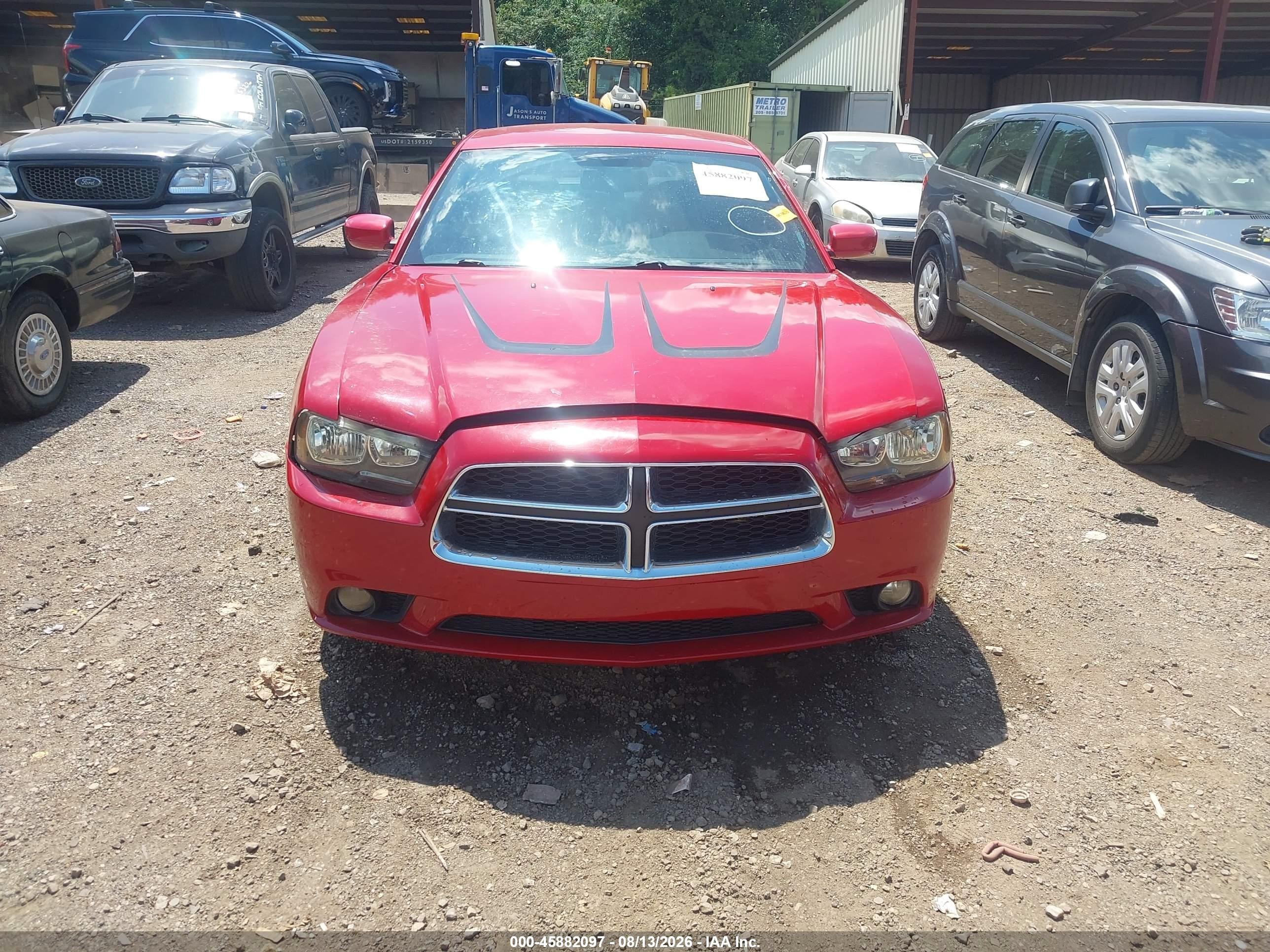 2013 Dodge Charger R/t Plus Red vin: 2C3CDXCT7DH594768