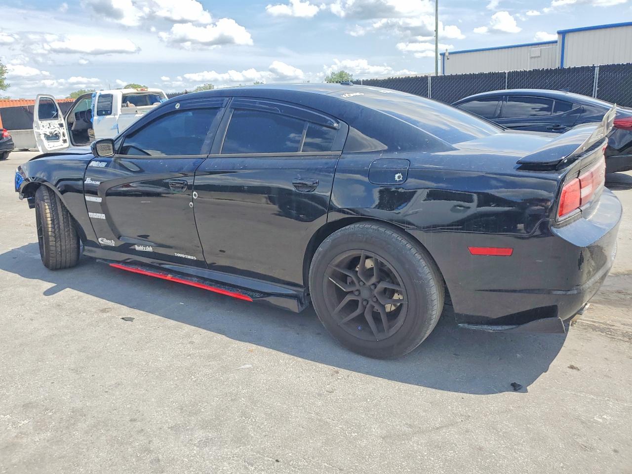 2013 Dodge Charger R Black vin: 2C3CDXCT7DH616977