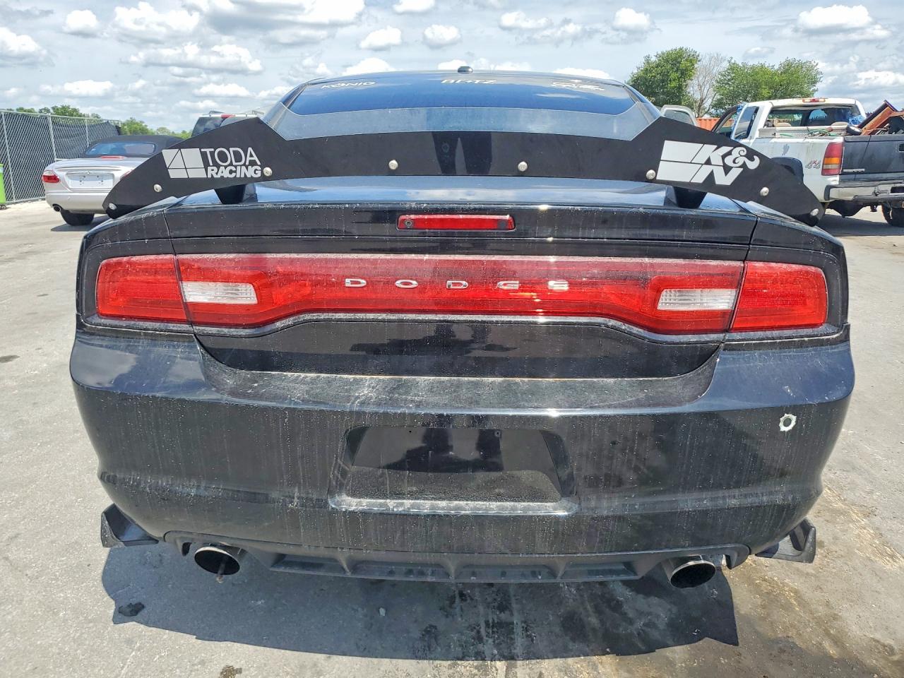 2013 Dodge Charger R Black vin: 2C3CDXCT7DH616977