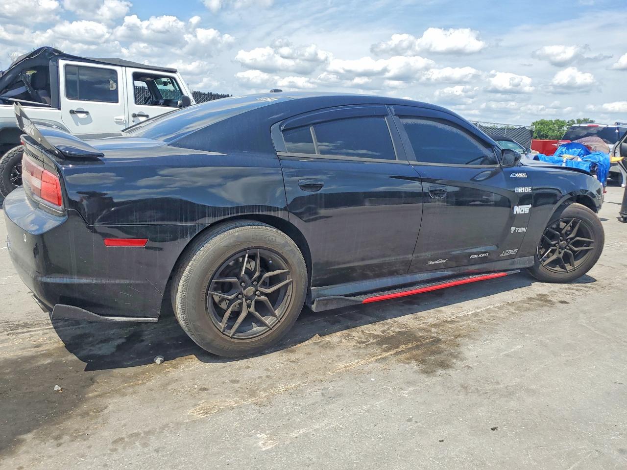 2013 Dodge Charger R Black vin: 2C3CDXCT7DH616977