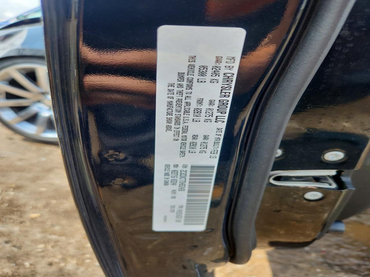 2013 Dodge Charger R Black vin: 2C3CDXCT7DH652426