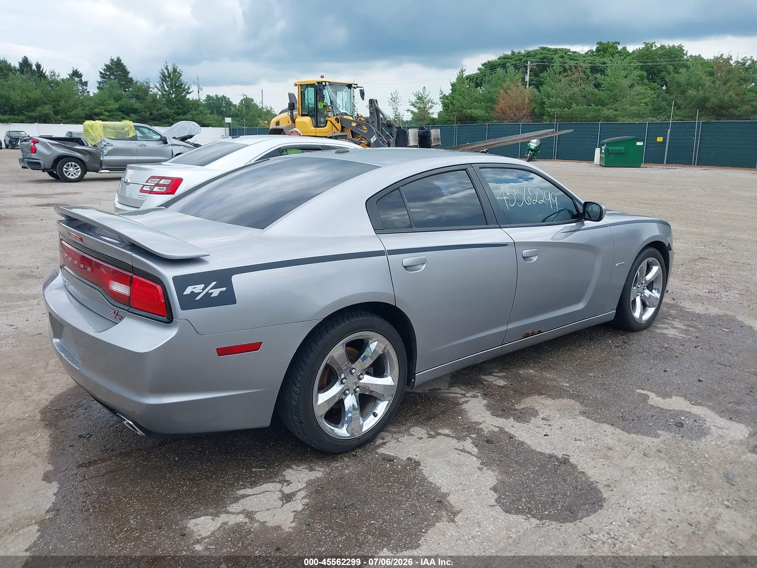 2013 Dodge Charger R/t Silver vin: 2C3CDXCT7DH652653
