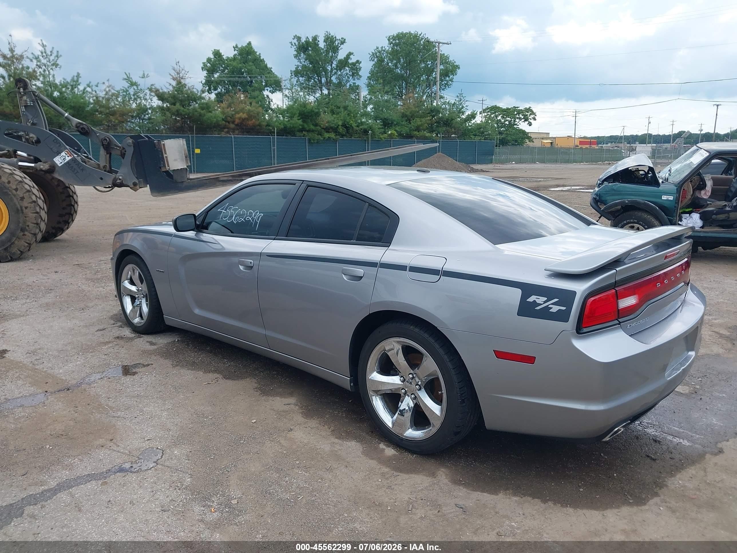2013 Dodge Charger R/t Silver vin: 2C3CDXCT7DH652653