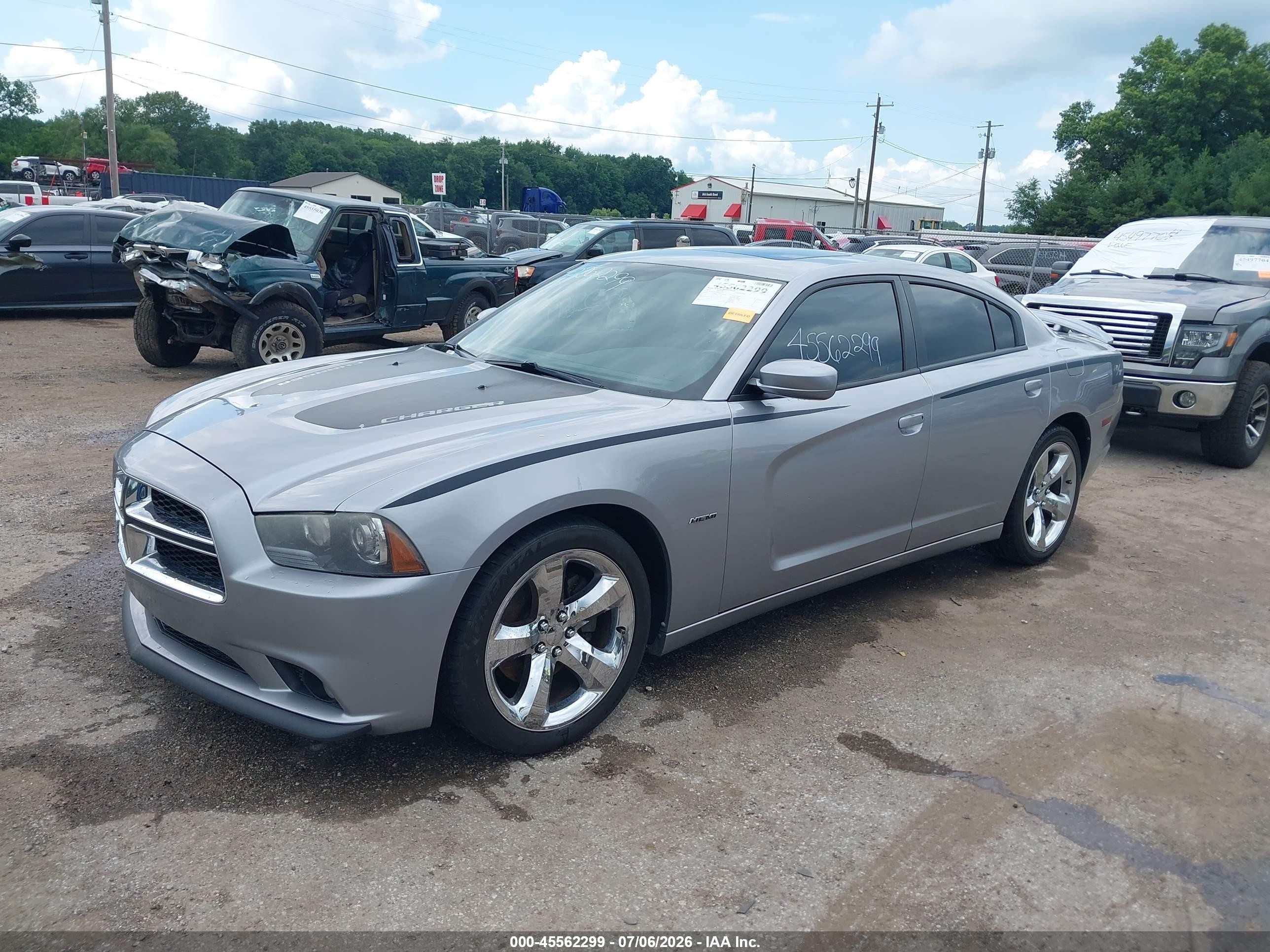 2013 Dodge Charger R/t Silver vin: 2C3CDXCT7DH652653